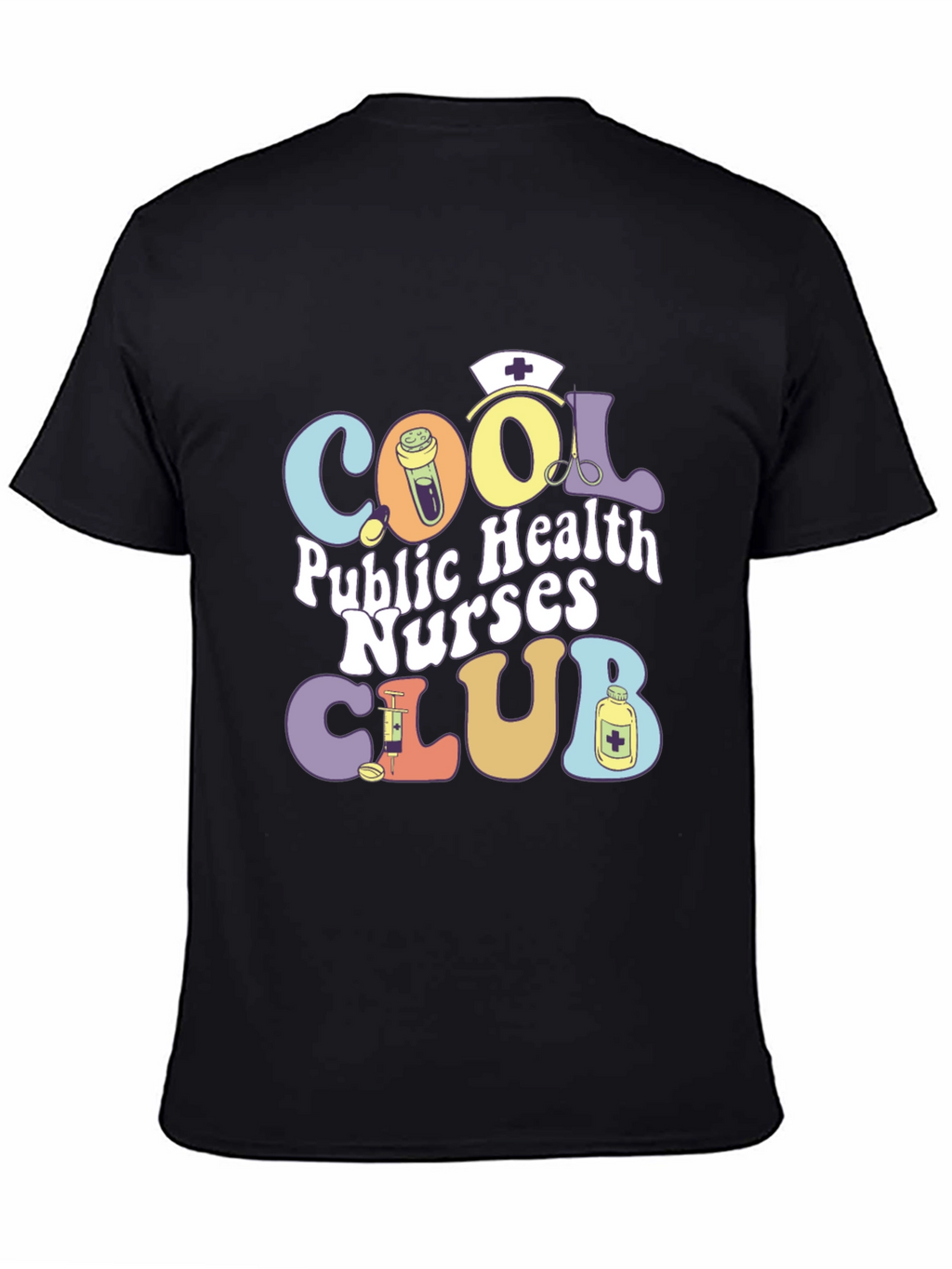 Cool Public Health Nurses Club T-Shirt