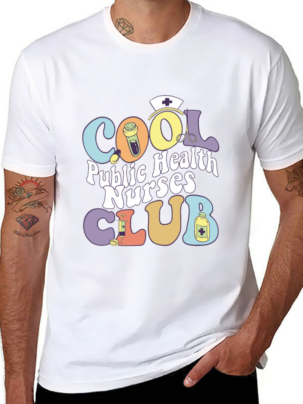 Cool Public Health Nurses Club T-Shirt