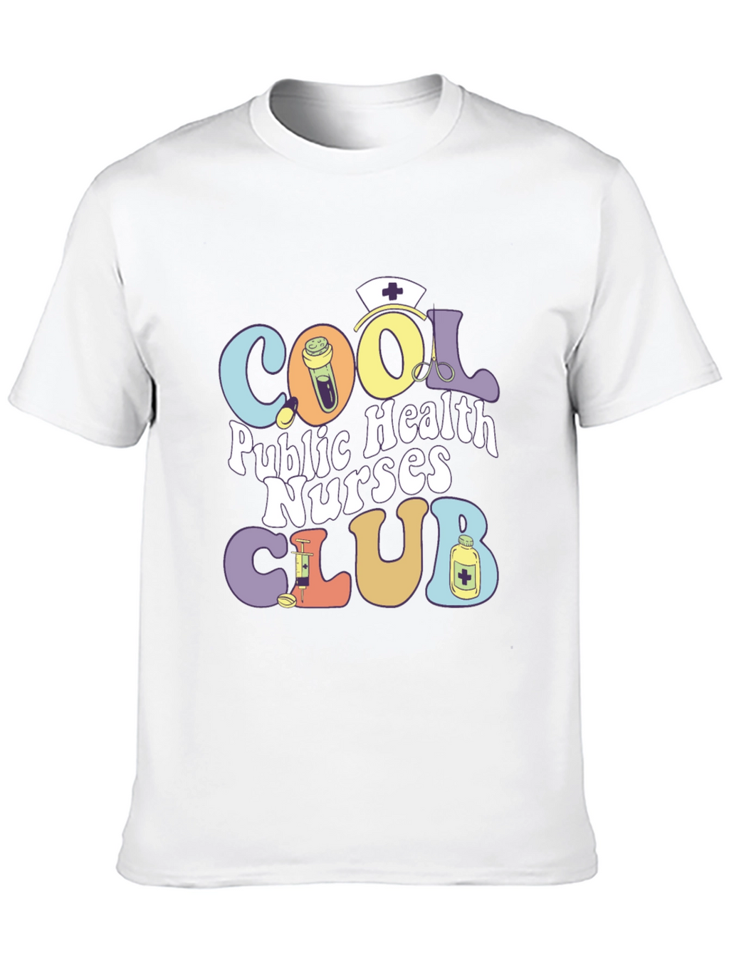 Cool Public Health Nurses Club T-Shirt