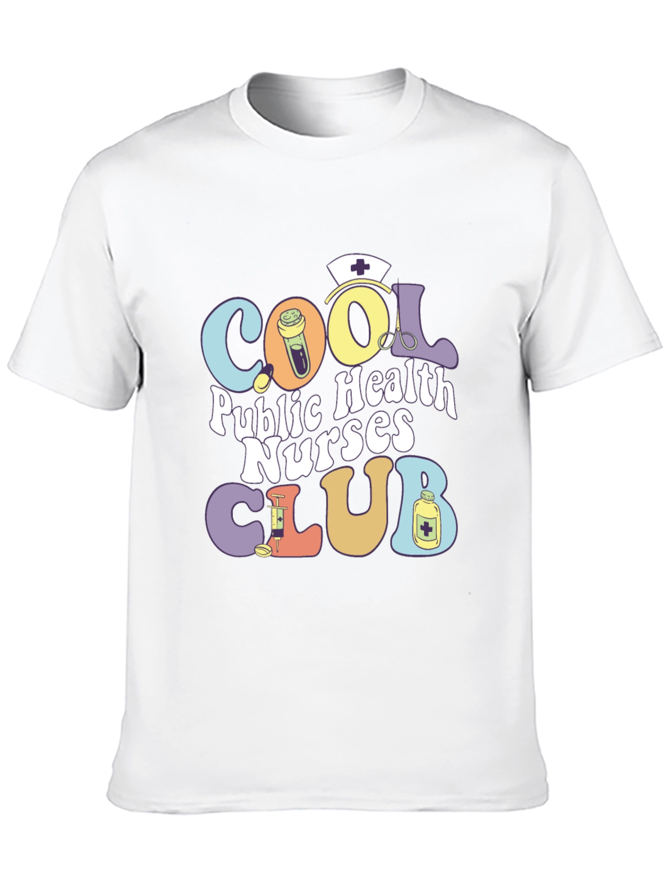 Cool Public Health Nurses Club T-Shirt