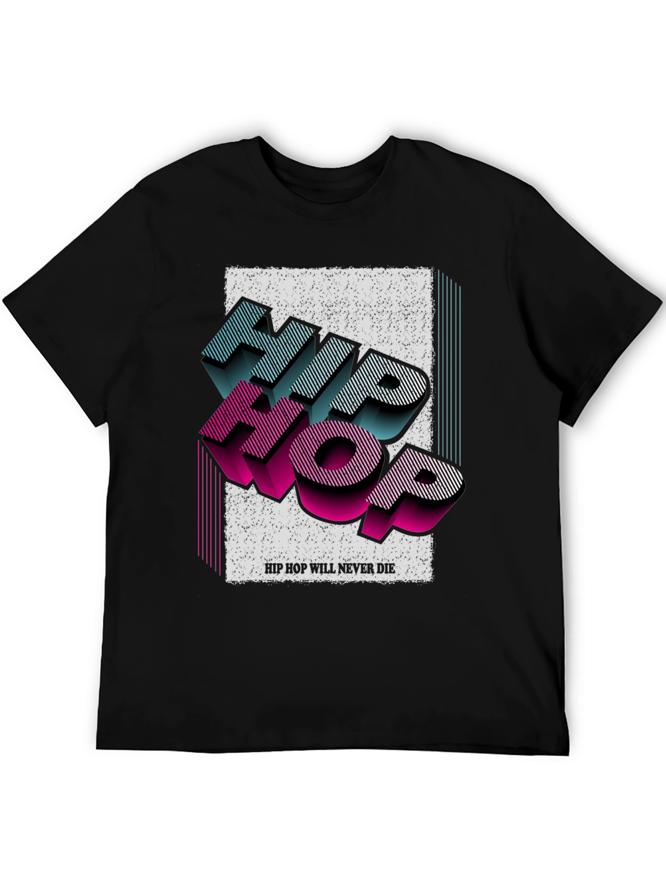Retro Hip Hop T-Shirt - Never Die Style
