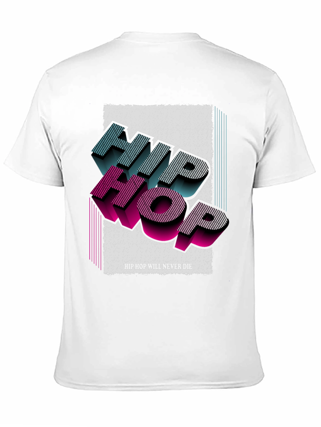Retro Hip Hop T-Shirt - Never Die Style