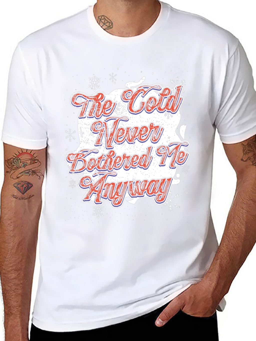The Cold Never Bothered Me Anyway T-Shirt