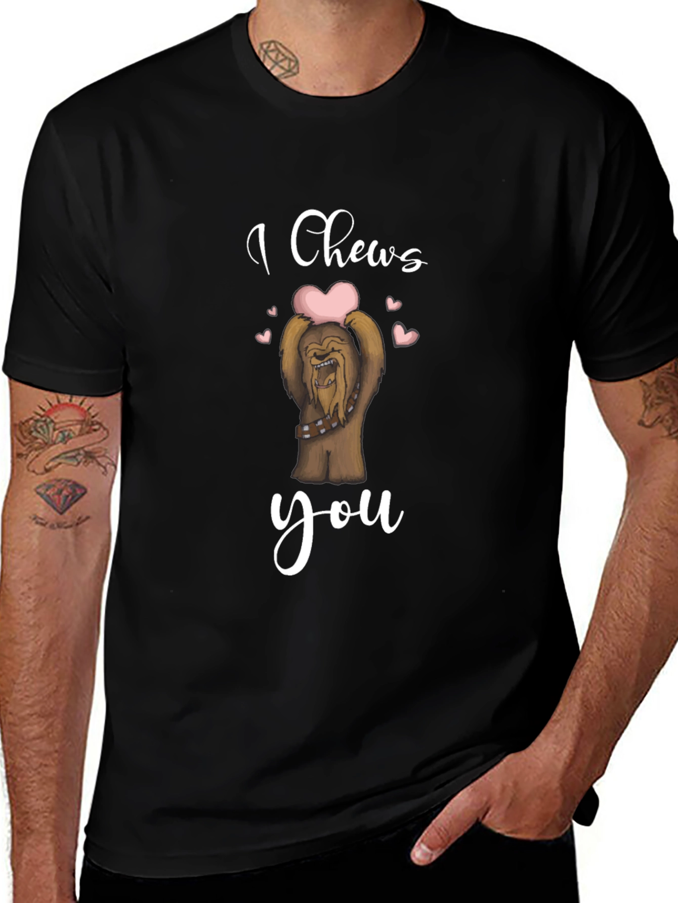 I Chews You Chewbacca Valentines Day T-Shirt