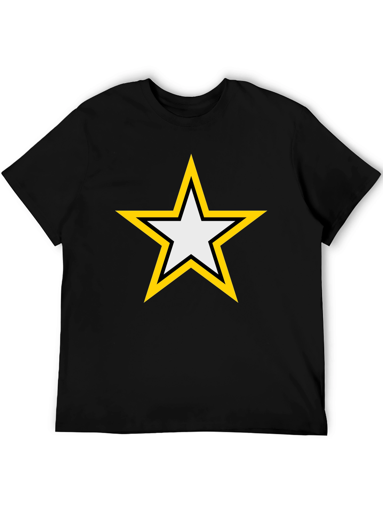 Classic Star Graphic Tee - Black