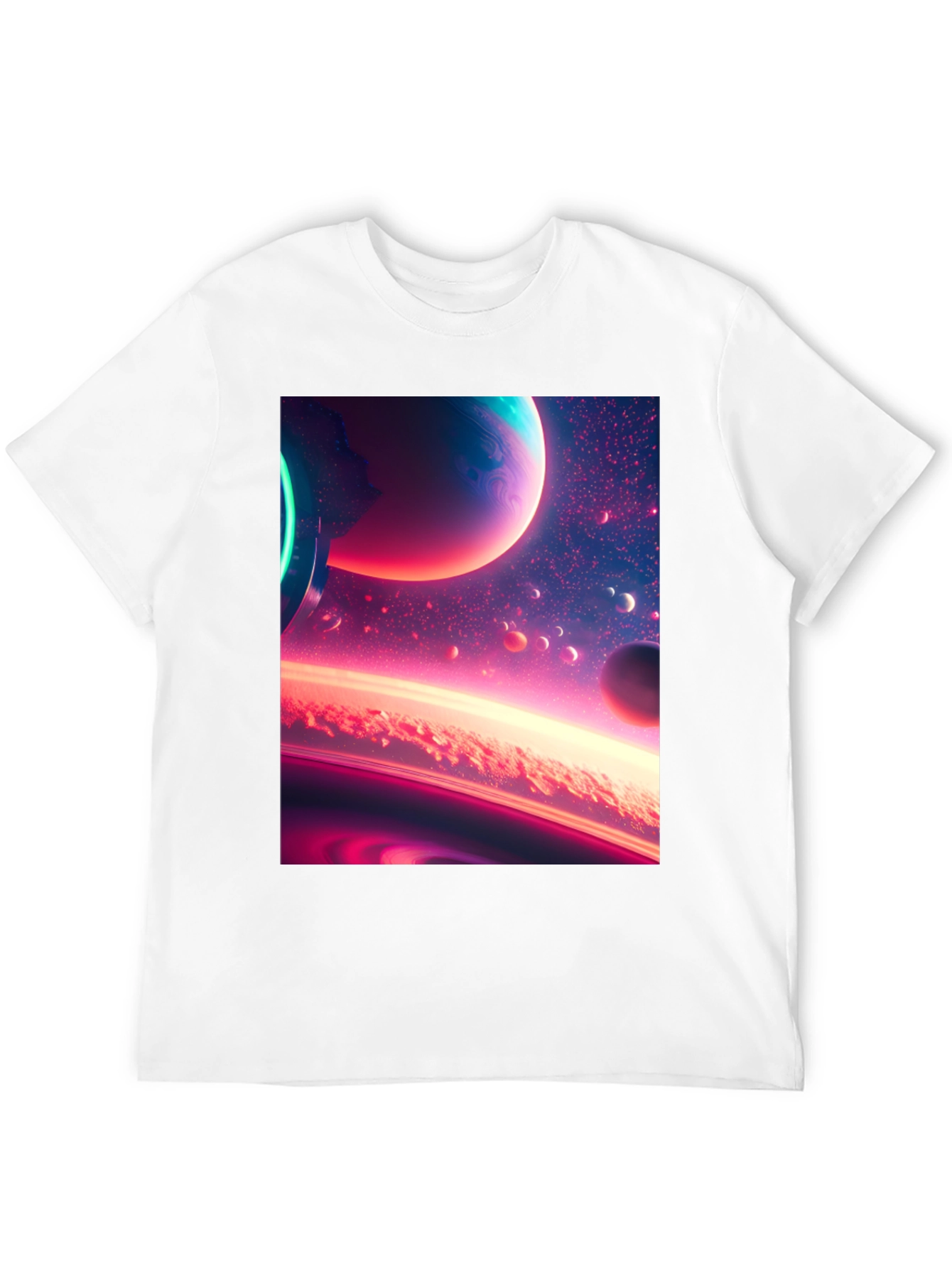 Space Dreams Black T-Shirt