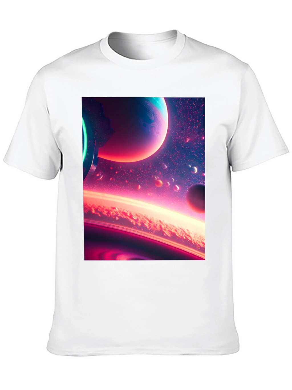 Space Dreams Black T-Shirt
