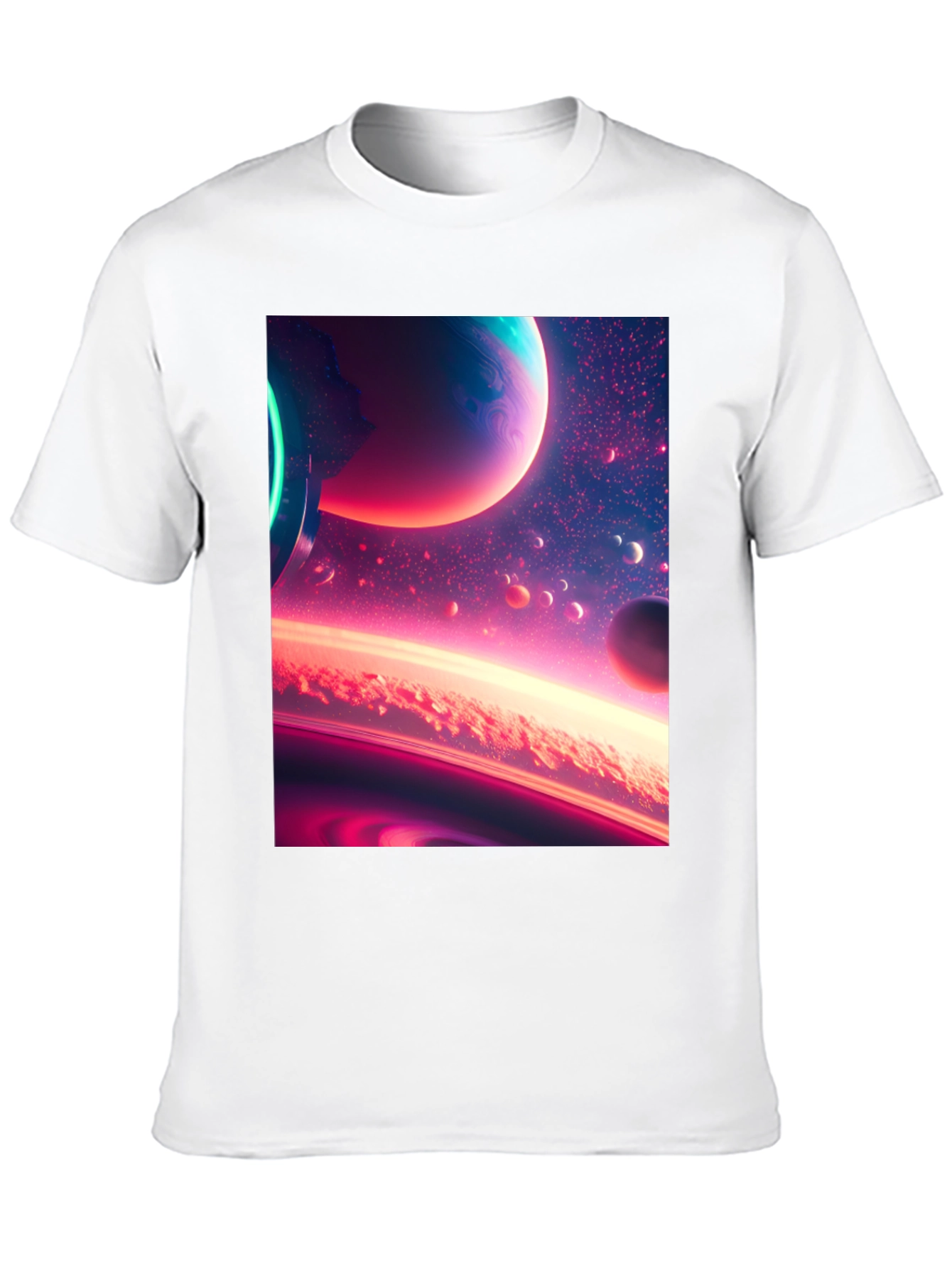 Space Dreams Black T-Shirt