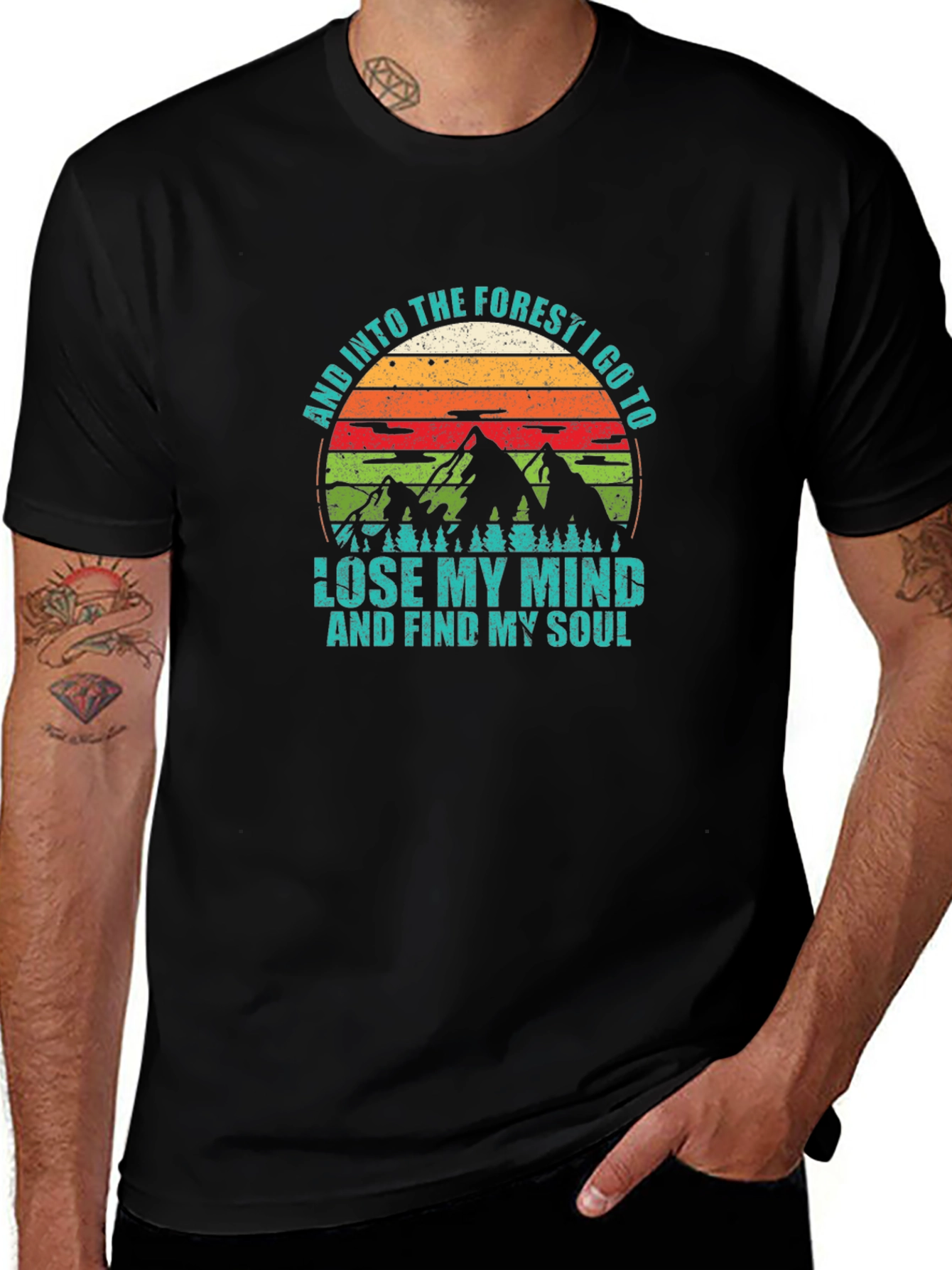 Forest Mind and Soul Graphic T-Shirt