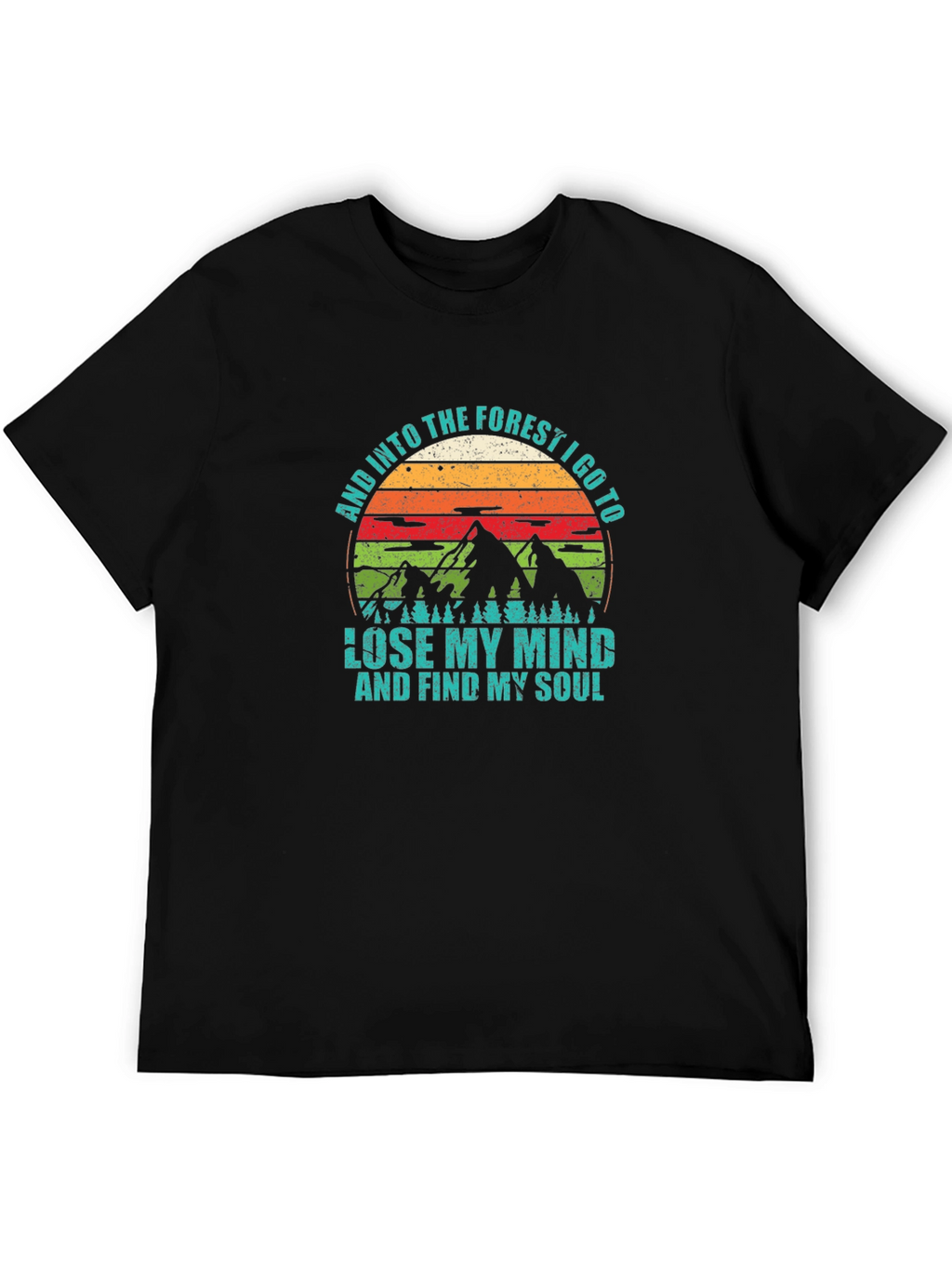 Forest Mind and Soul Graphic T-Shirt