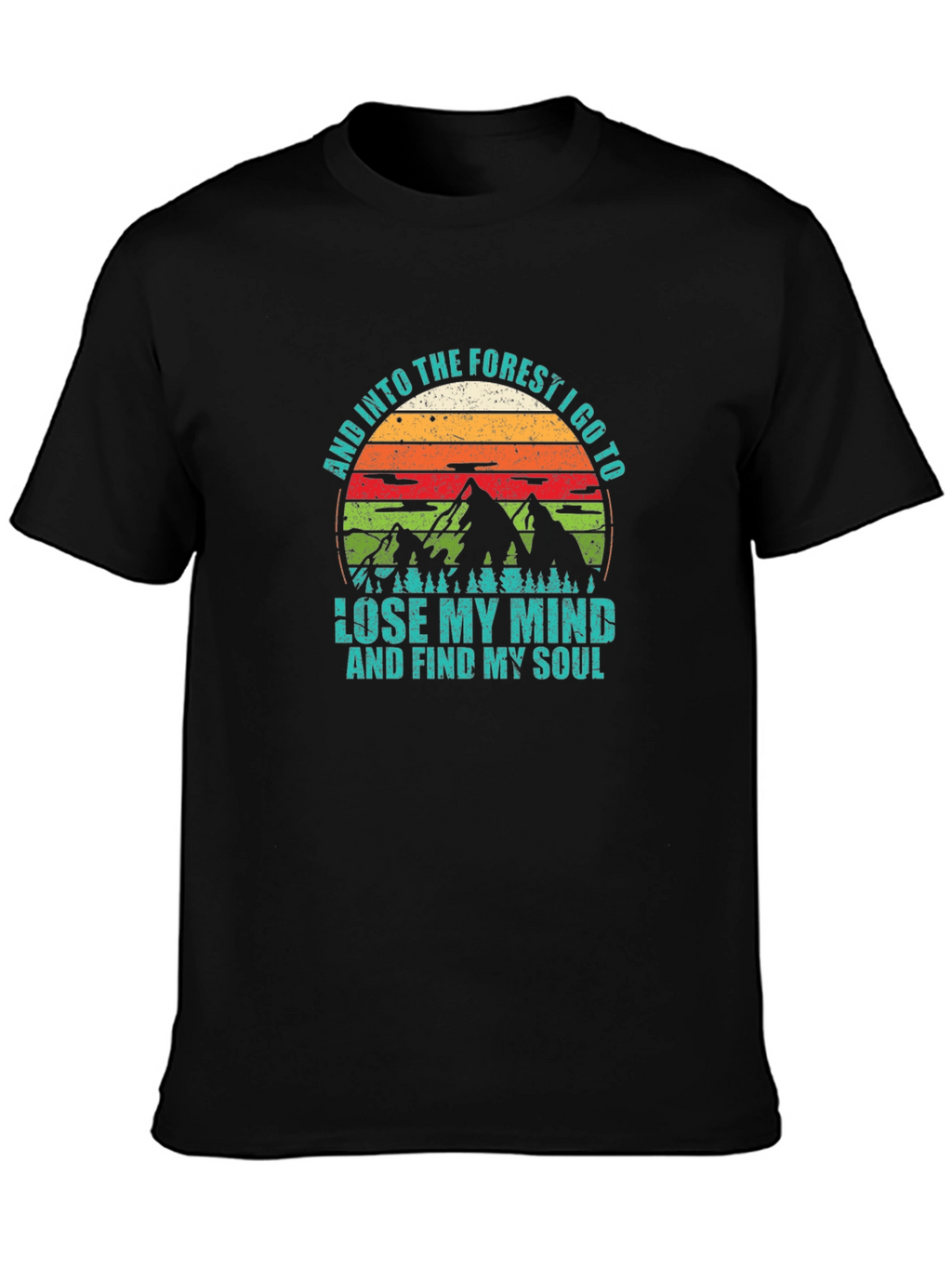 Forest Mind and Soul Graphic T-Shirt