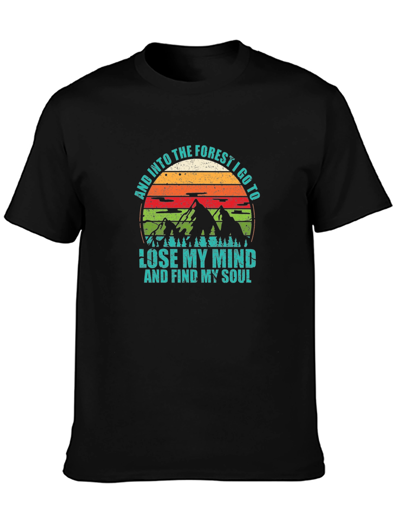 Forest Mind and Soul Graphic T-Shirt