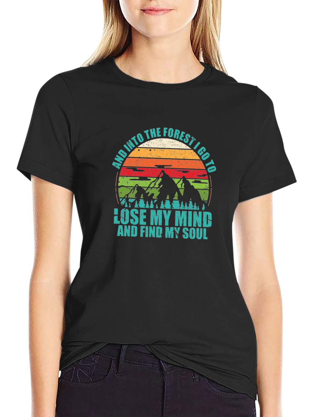 Forest Mind and Soul Graphic T-Shirt