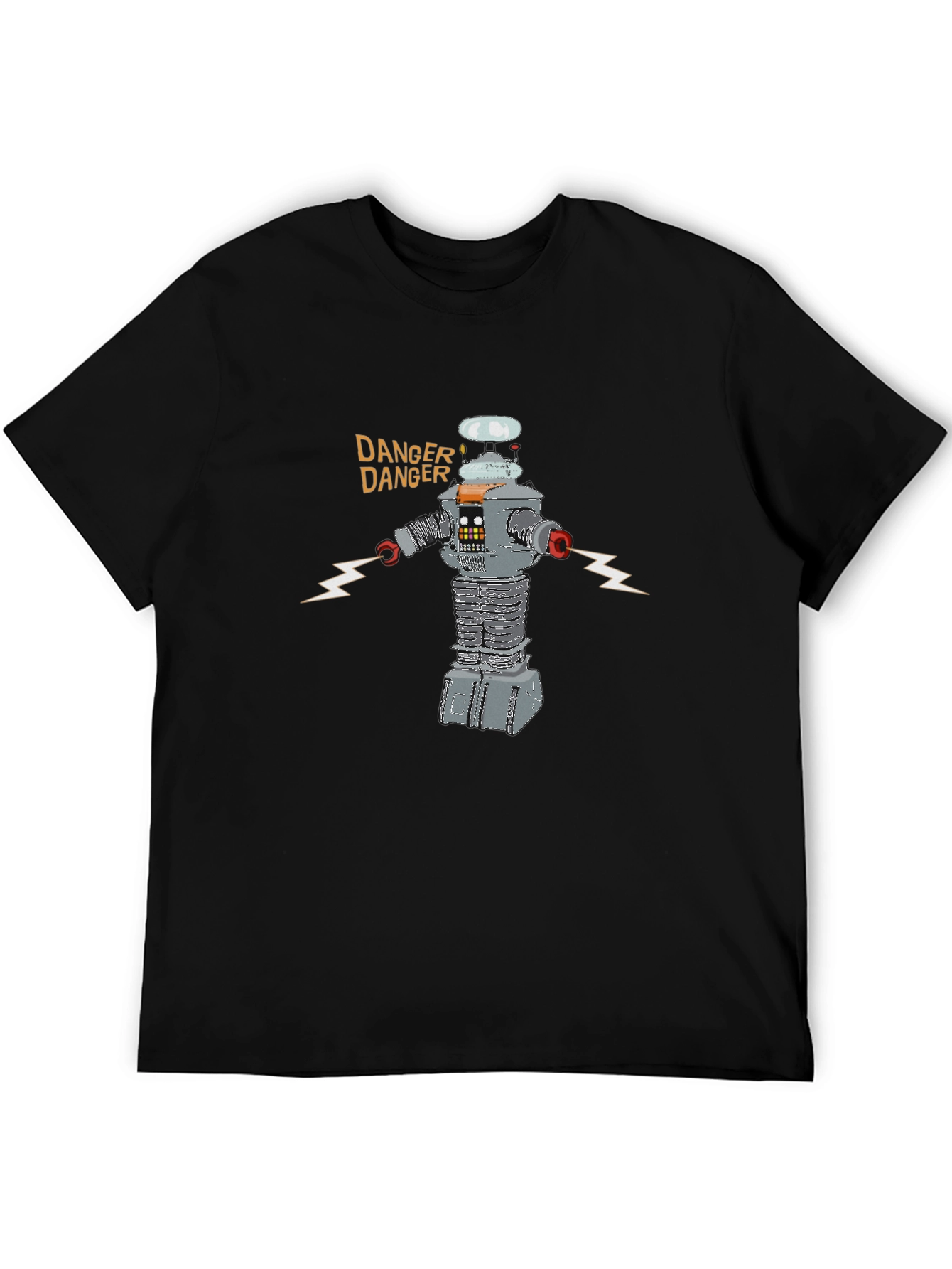 Danger Robot Graphic T-Shirt