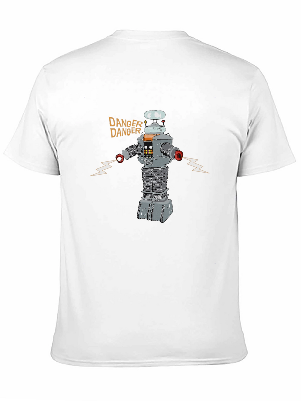 Danger Robot Graphic T-Shirt