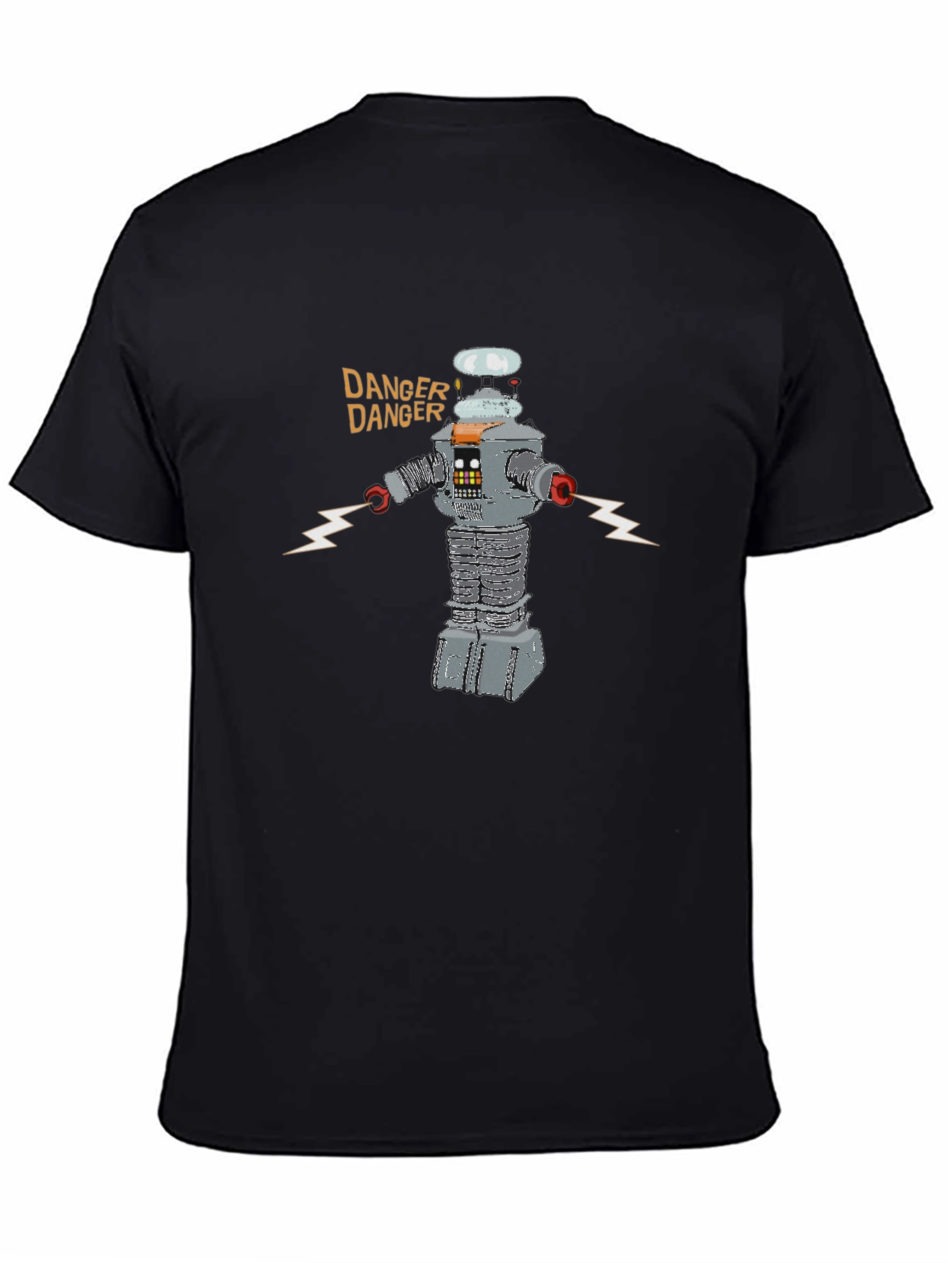 Danger Robot Graphic T-Shirt