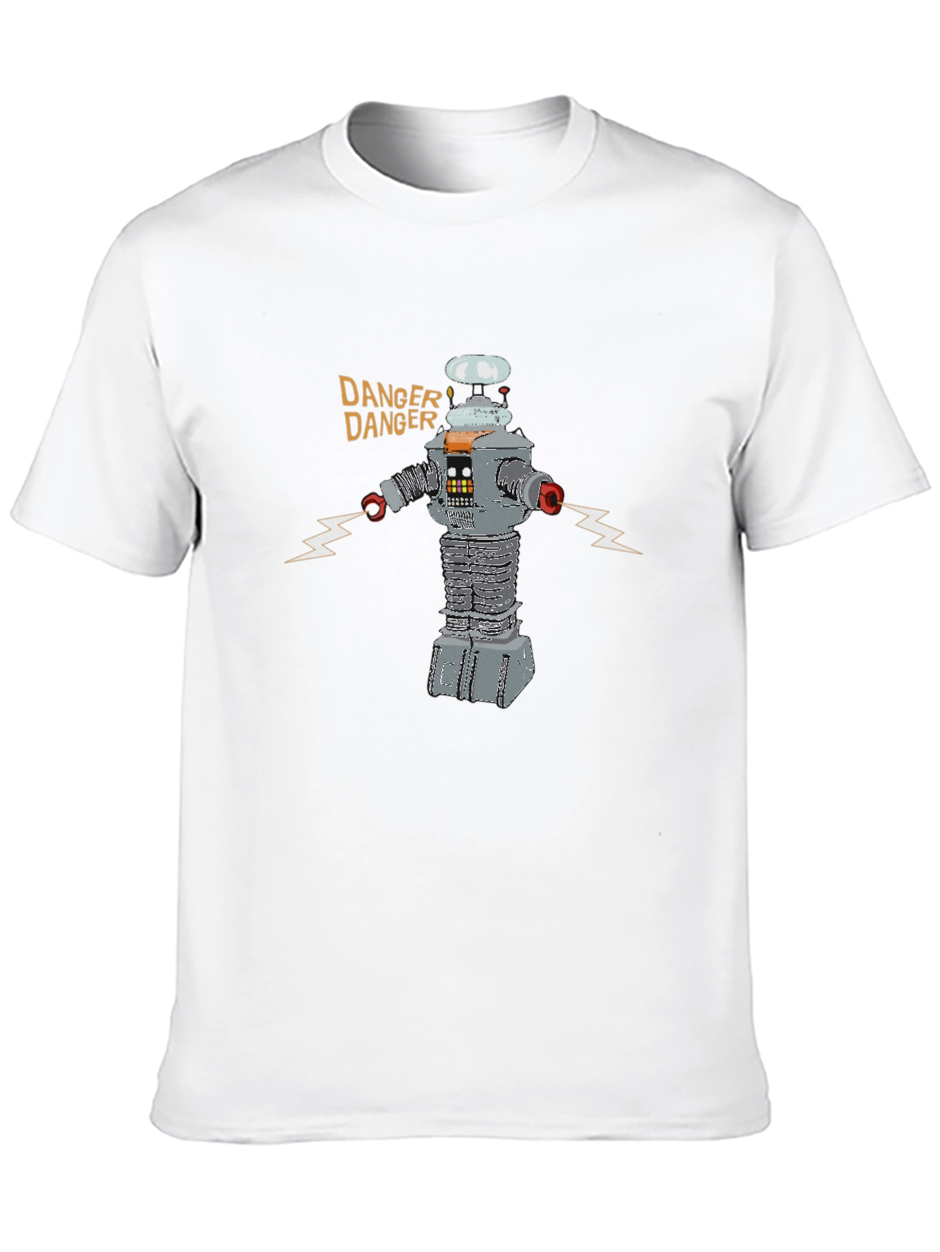 Danger Robot Graphic T-Shirt