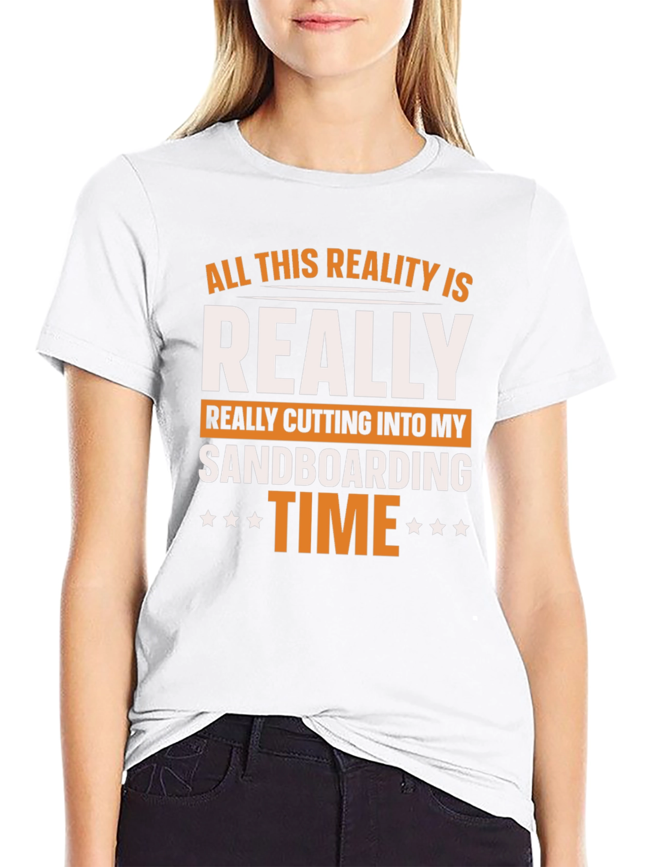 Sandboarding Time Graphic Tee
