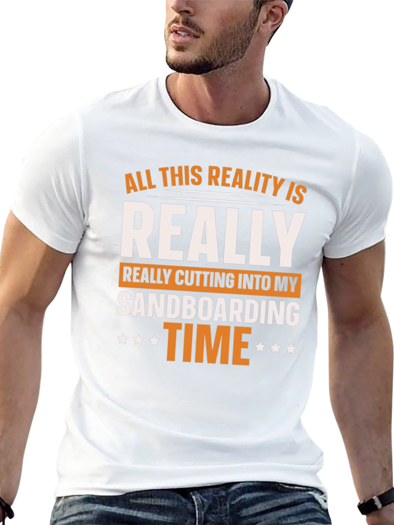 Sandboarding Time Graphic Tee