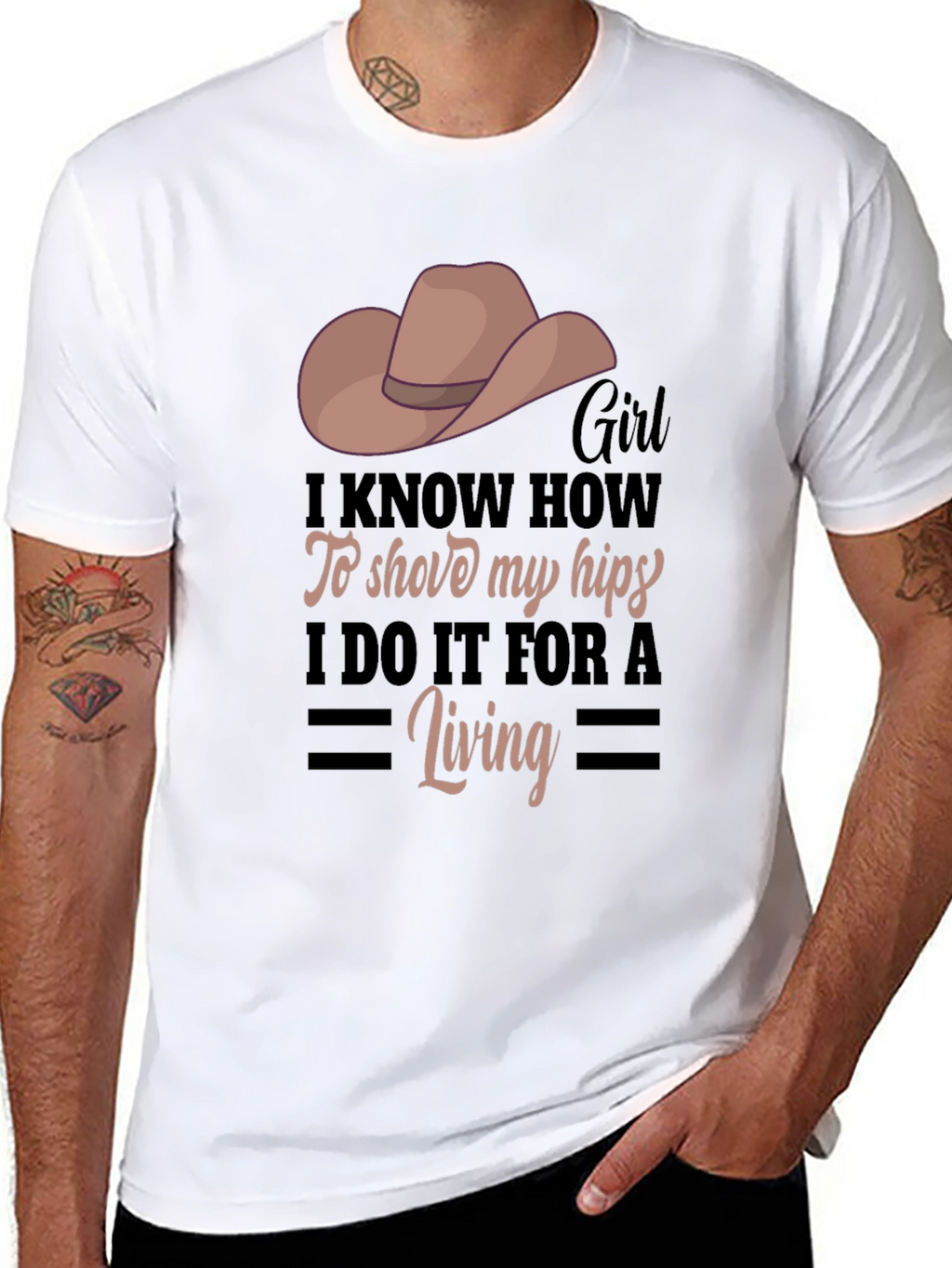 Girl I Know How To Shove My Hips T-Shirt