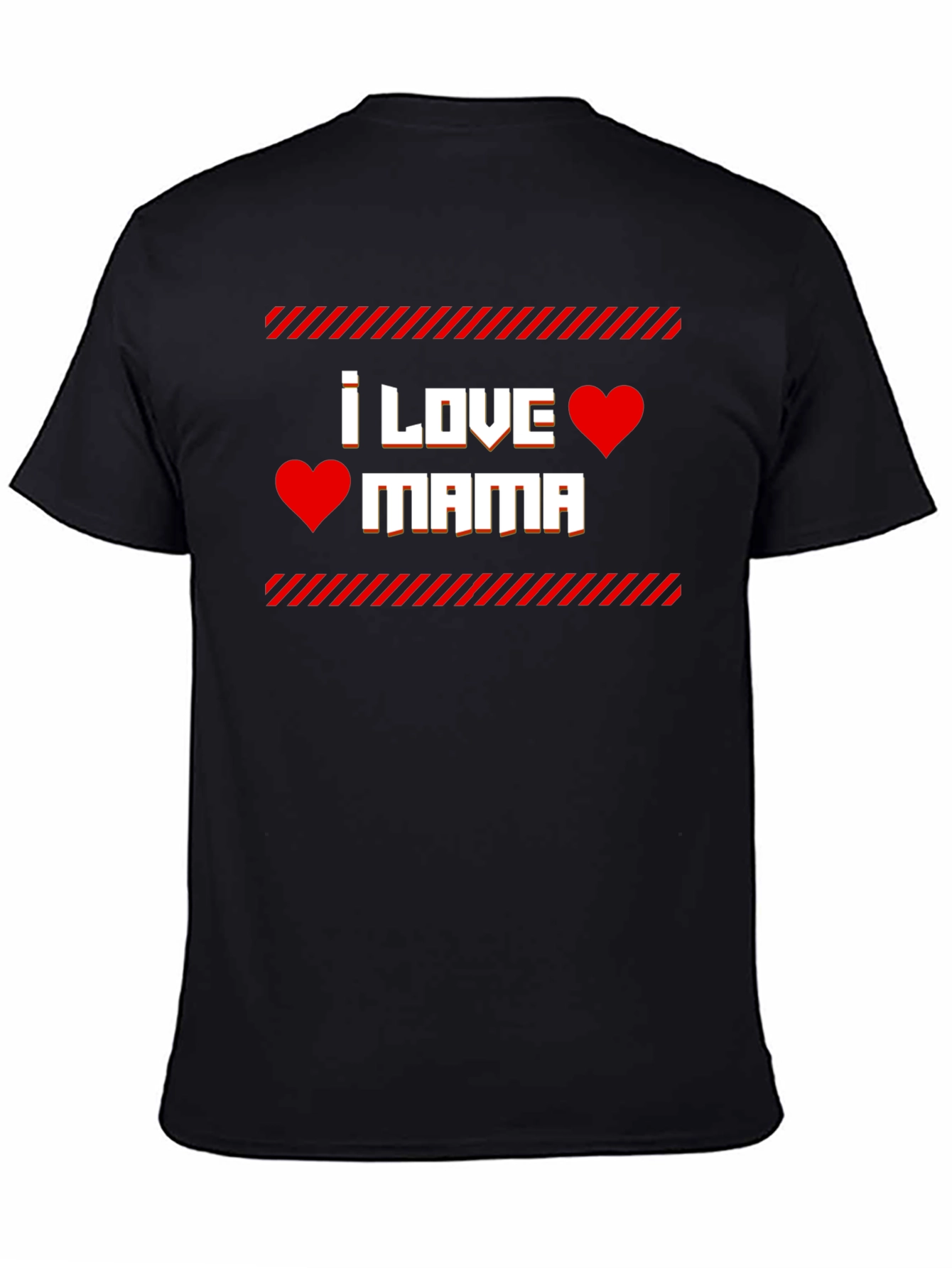 I Love Mama T-Shirt - Red Heart Graphic