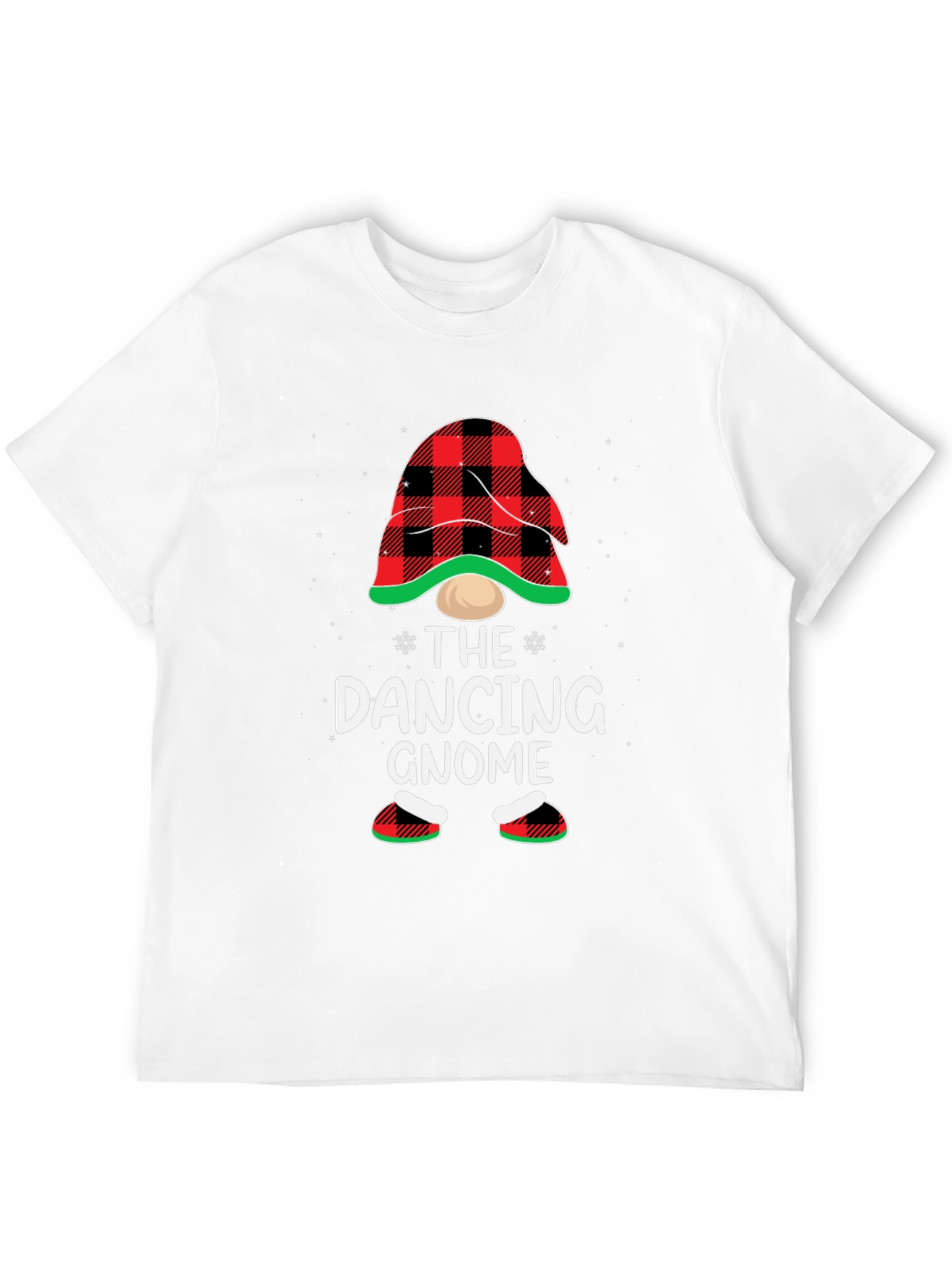 Dancing Gnome Holiday Graphic T-Shirt
