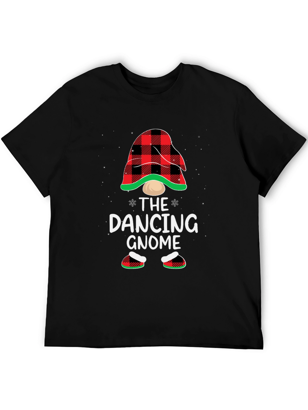 Dancing Gnome Holiday Graphic T-Shirt