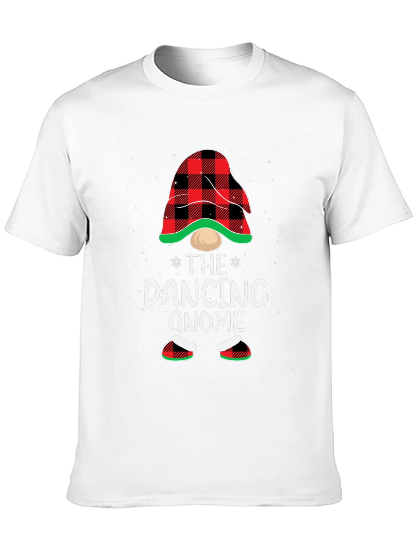 Dancing Gnome Holiday Graphic T-Shirt