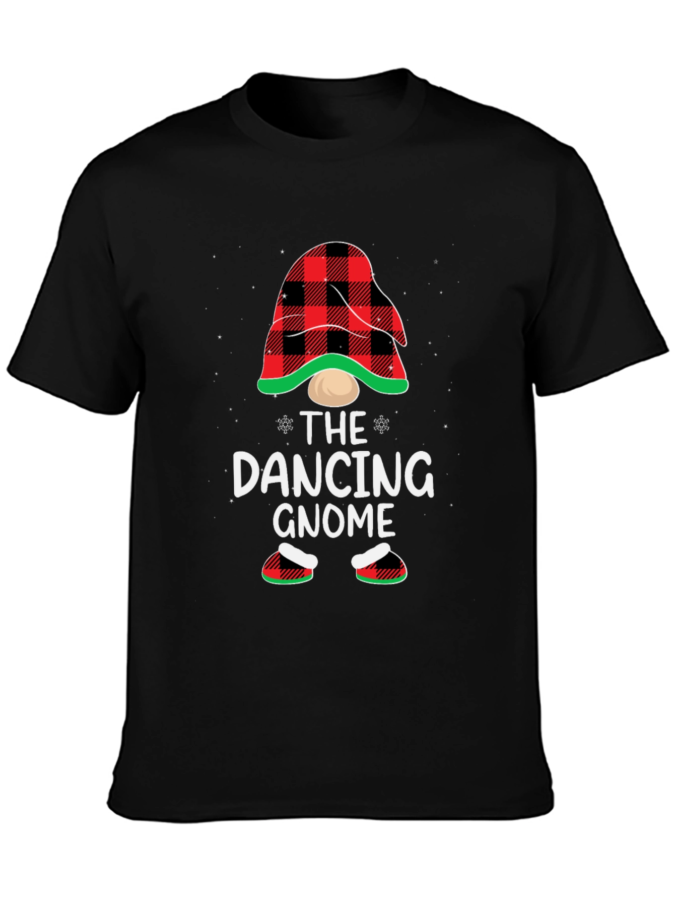 Dancing Gnome Holiday Graphic T-Shirt