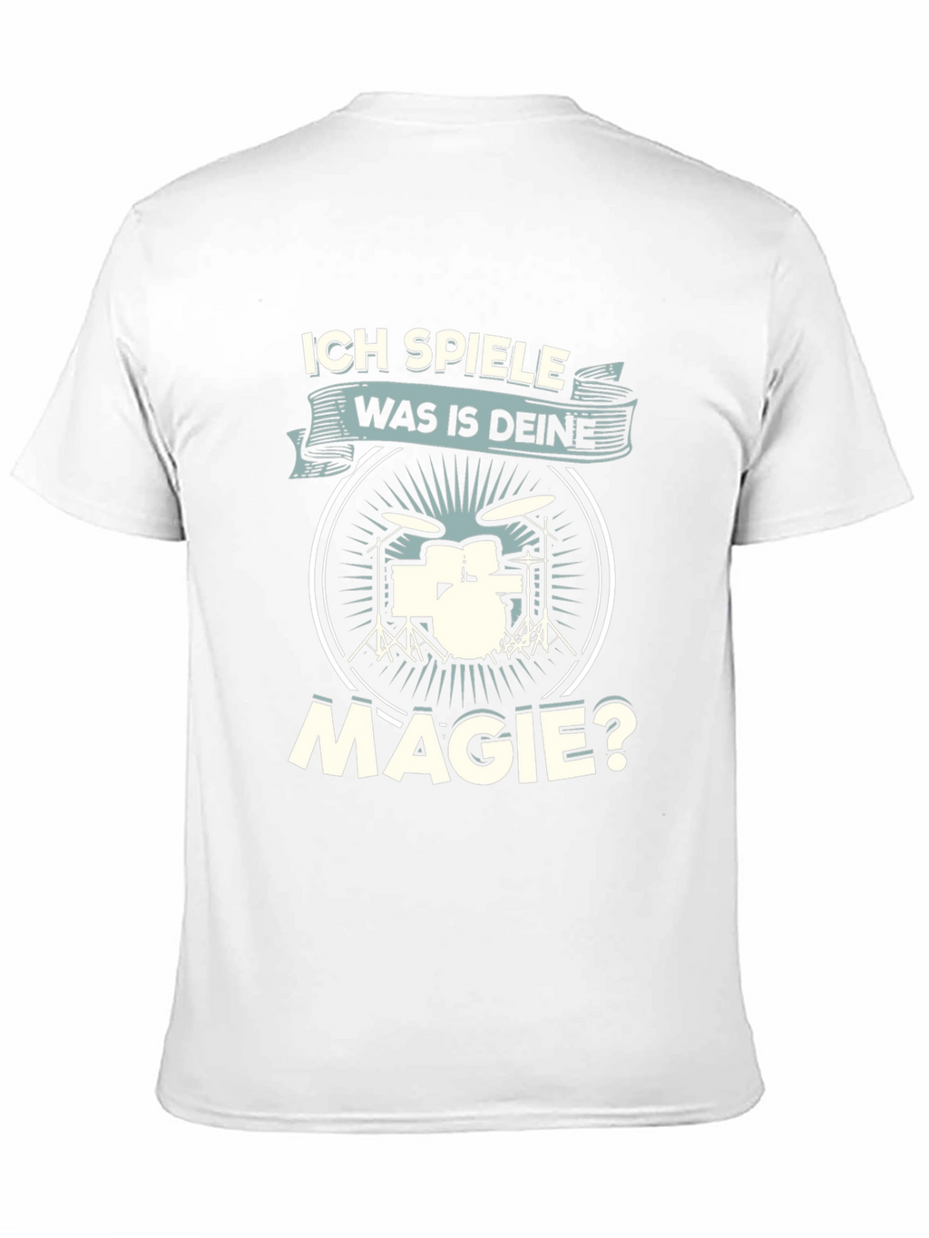 Drummers Whats Your Magic Black T-Shirt