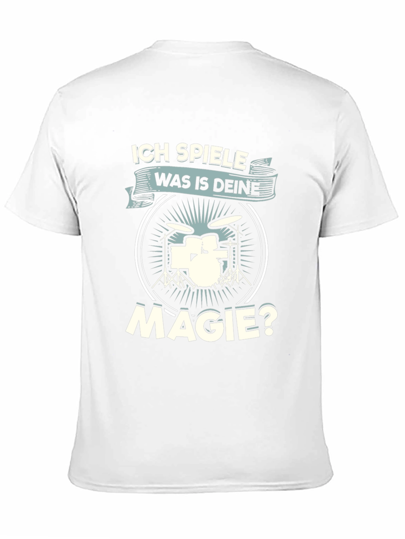 Drummers Whats Your Magic Black T-Shirt