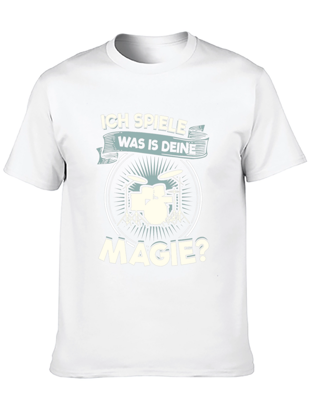 Drummers Whats Your Magic Black T-Shirt