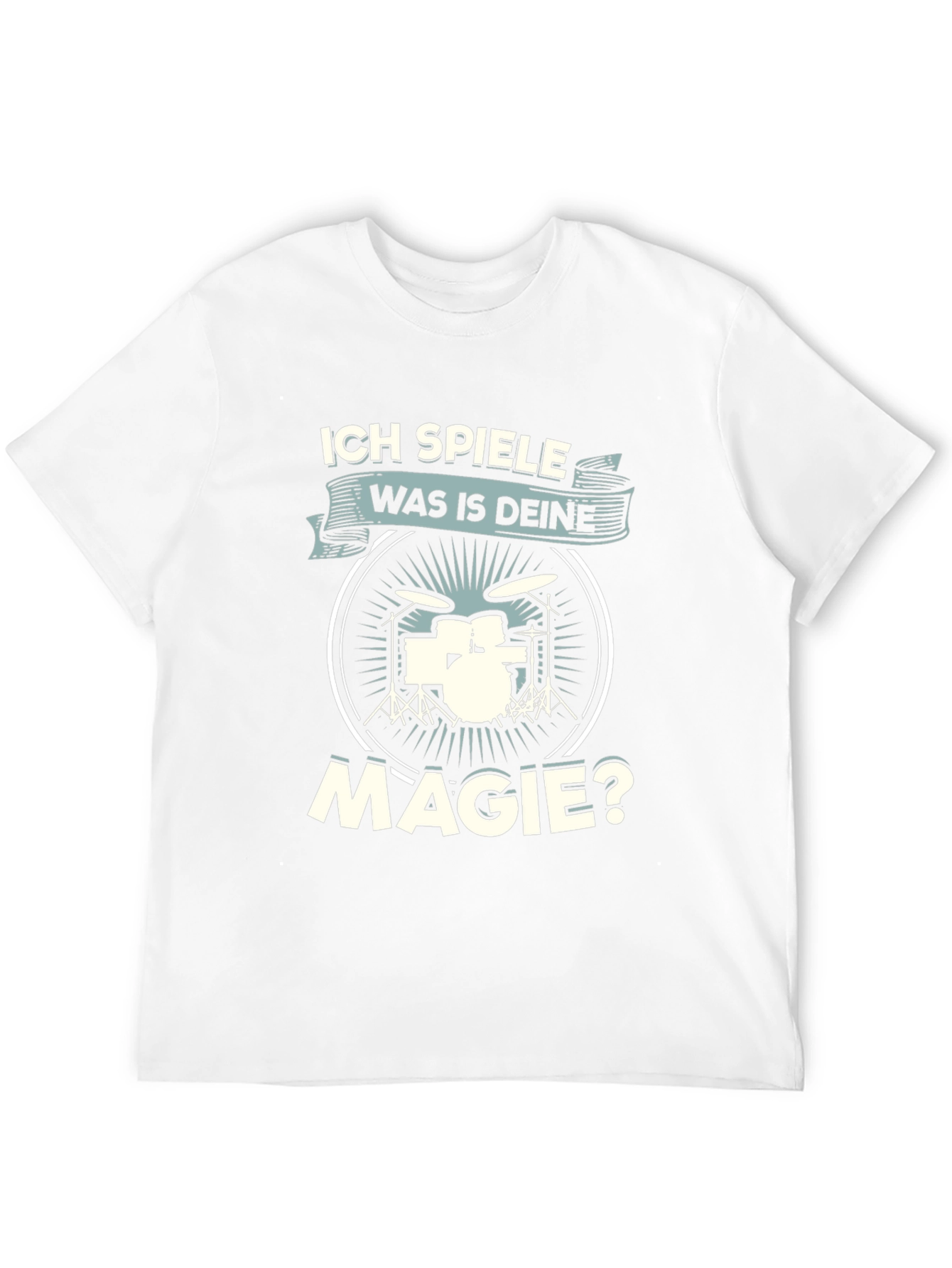 Drummers Whats Your Magic Black T-Shirt
