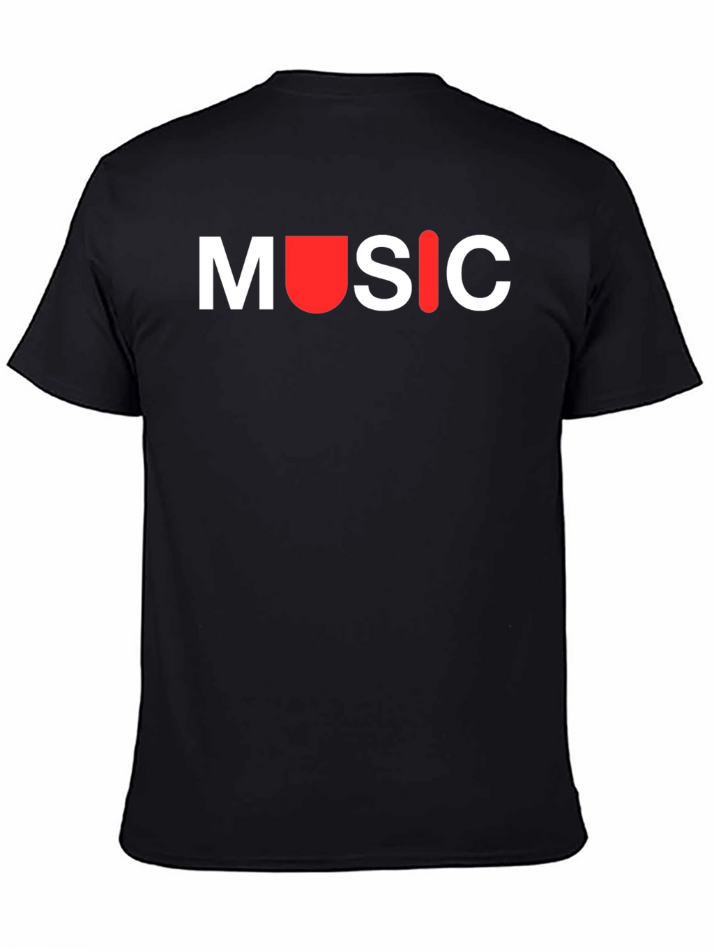 Music Graphic Black T-Shirt