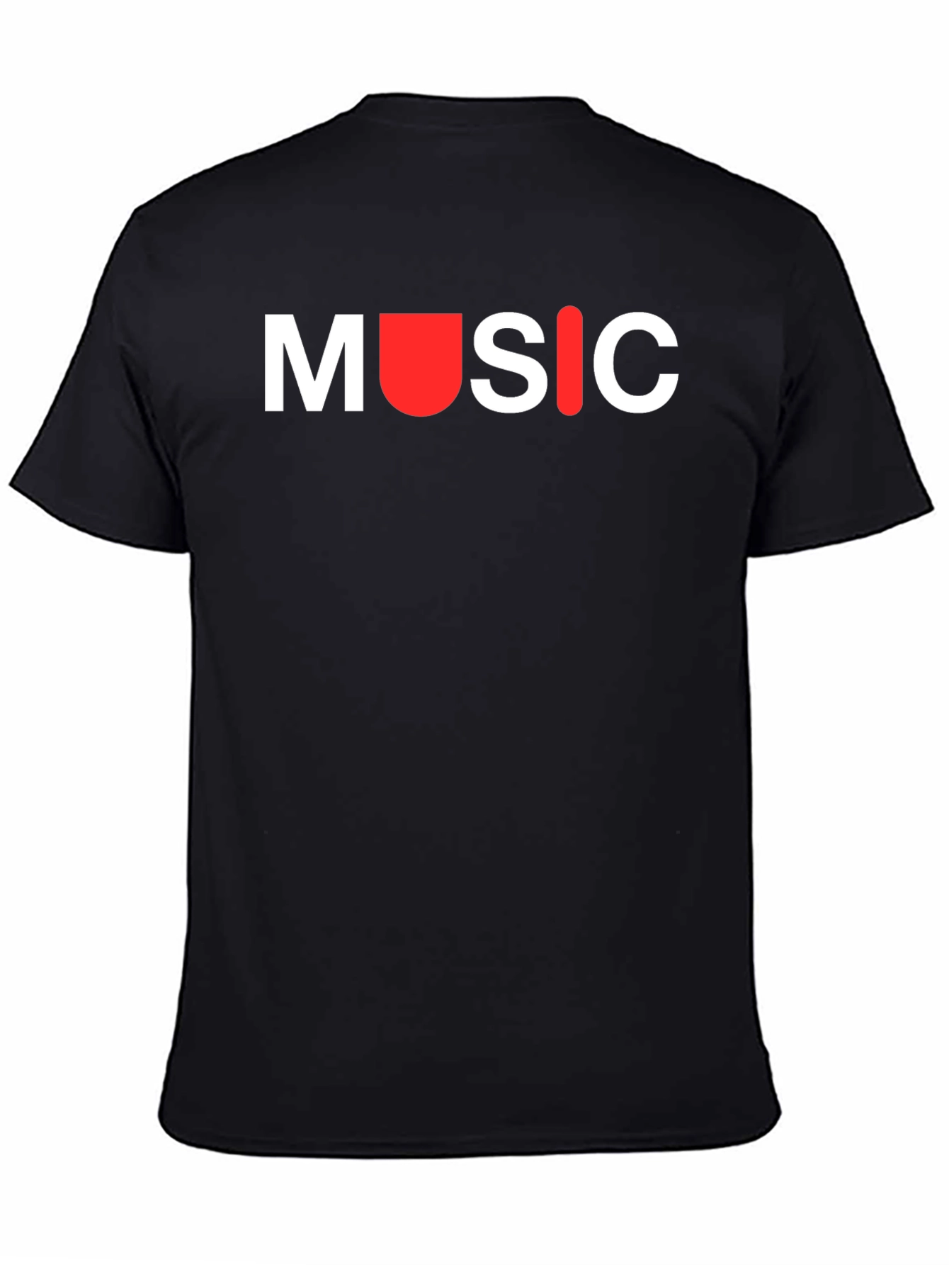 Music Graphic Black T-Shirt
