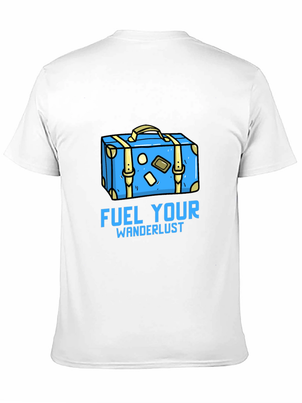 Fuel Your Wanderlust Graphic Tee - Black