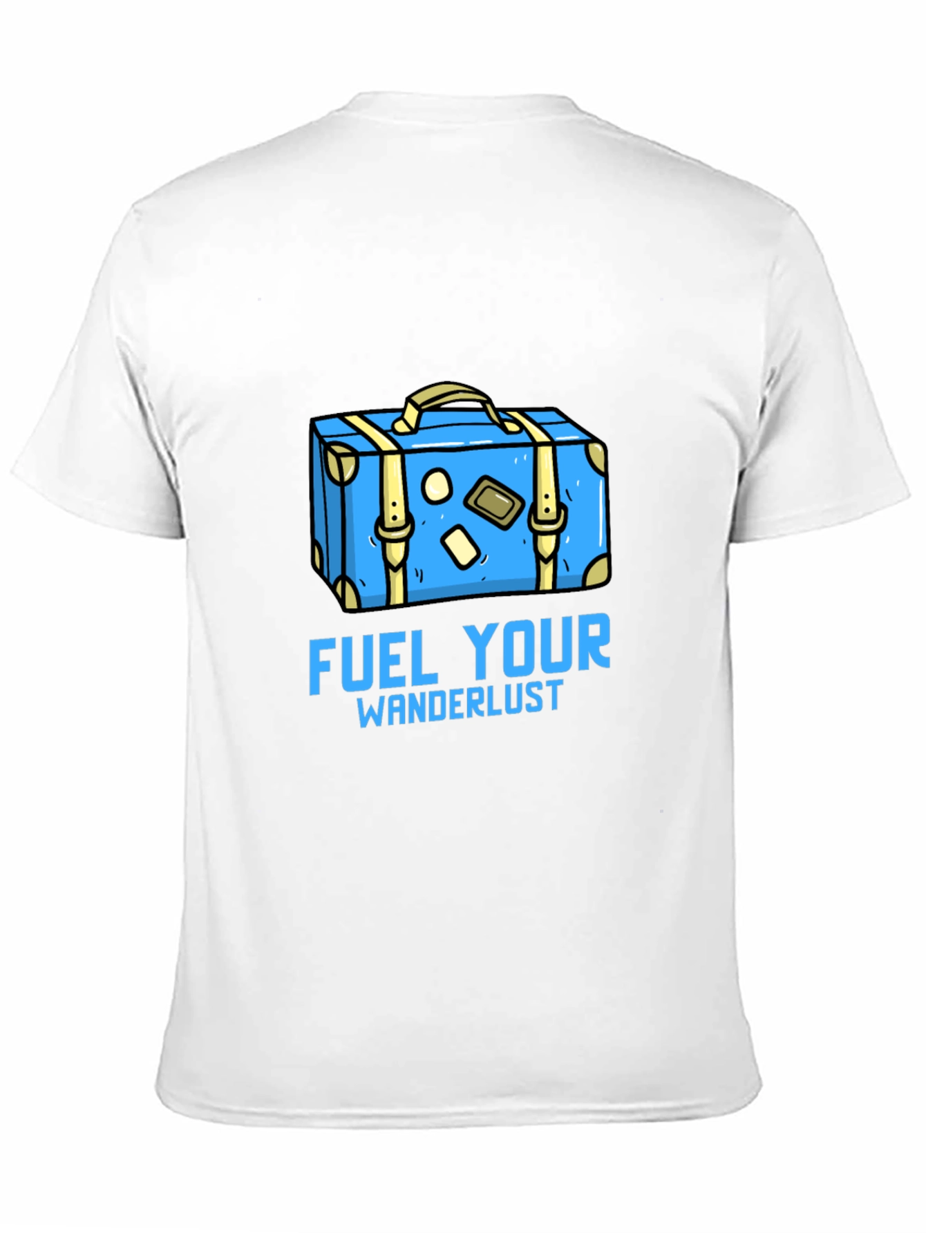 Fuel Your Wanderlust Graphic Tee - Black