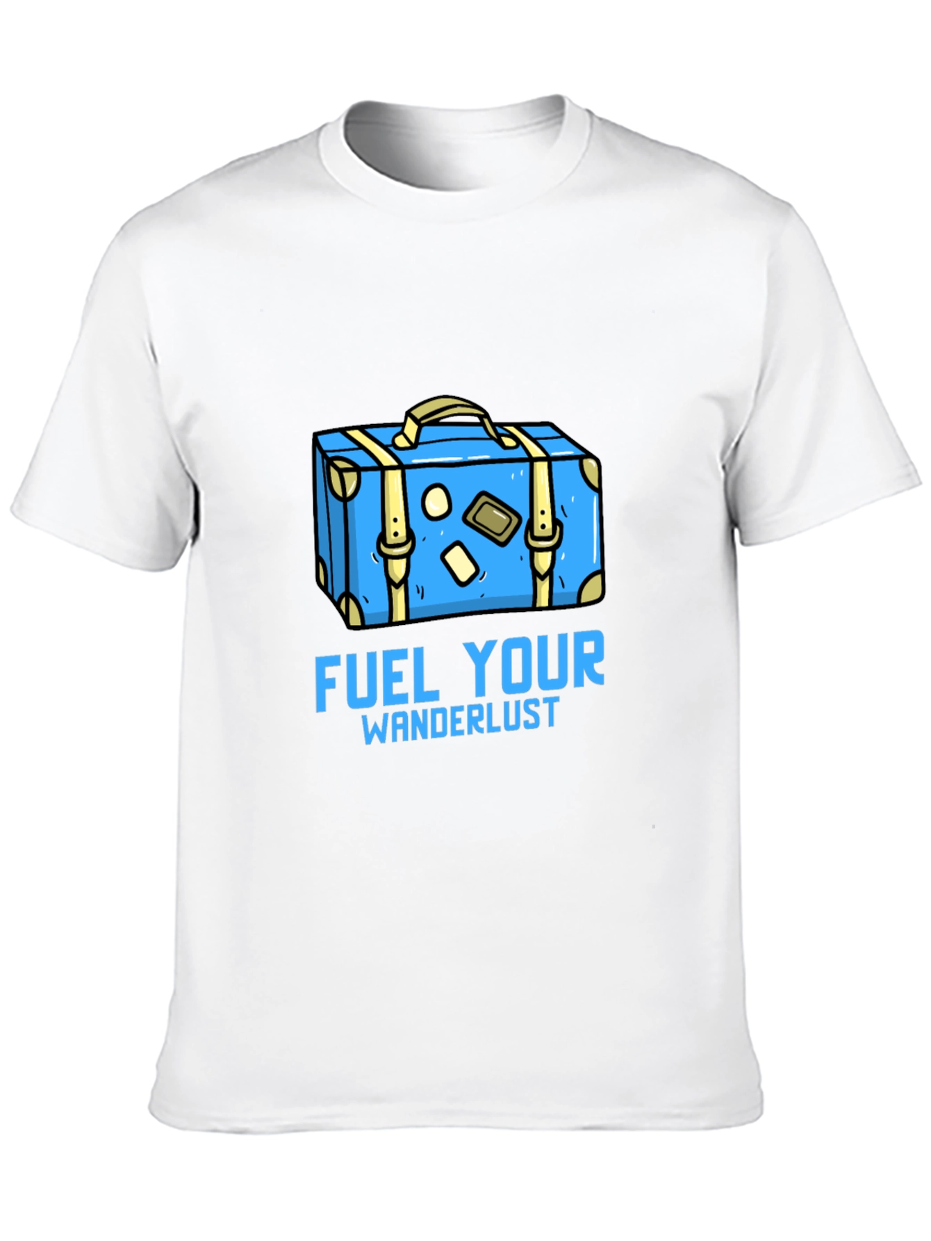 Fuel Your Wanderlust Graphic Tee - Black