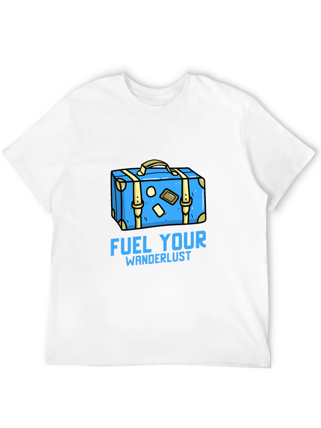 Fuel Your Wanderlust Graphic Tee - Black