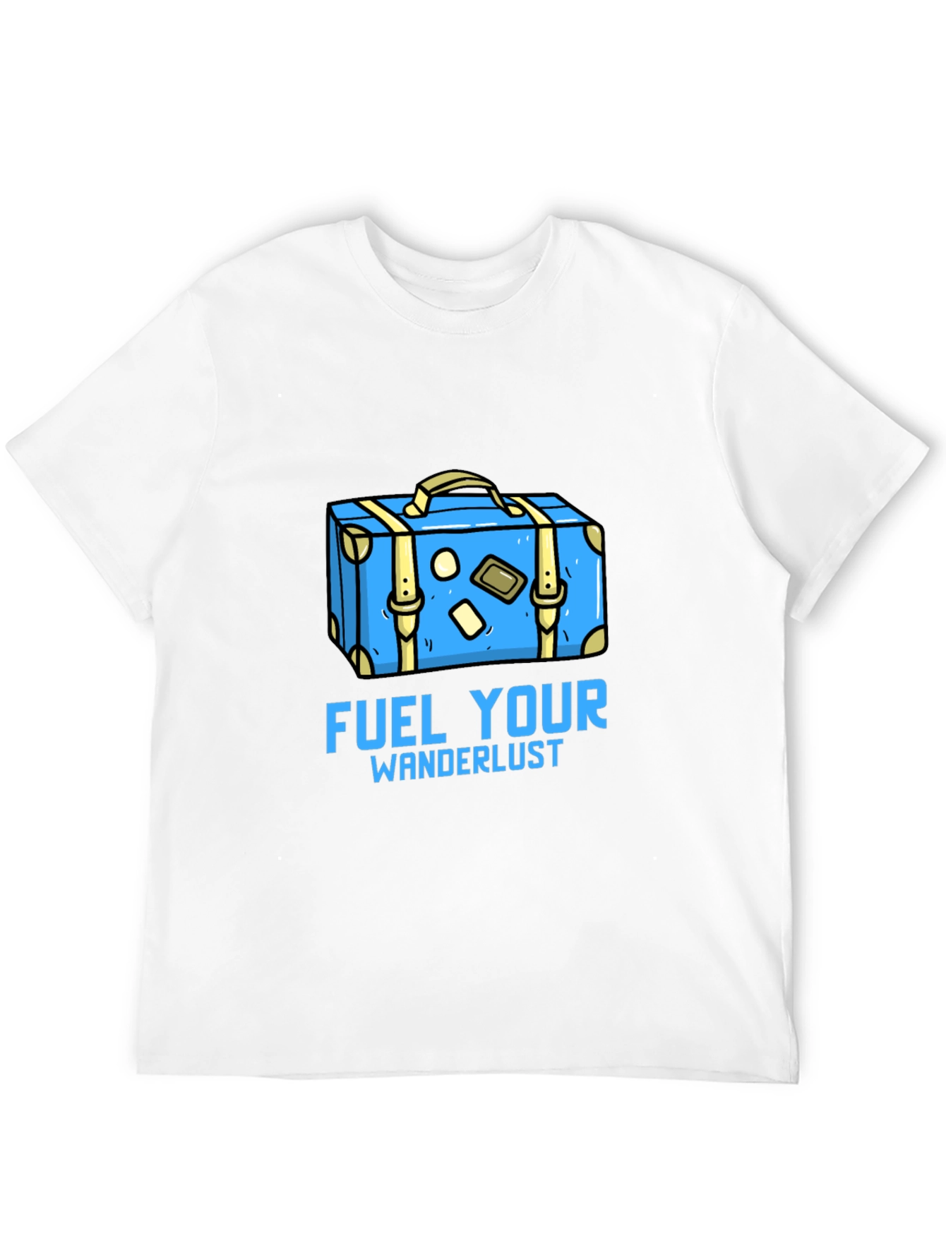 Fuel Your Wanderlust Graphic Tee - Black
