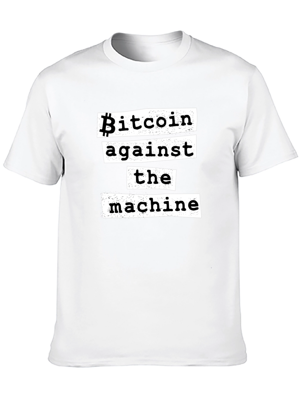 Bitcoin Against the Machine Graphic Tee