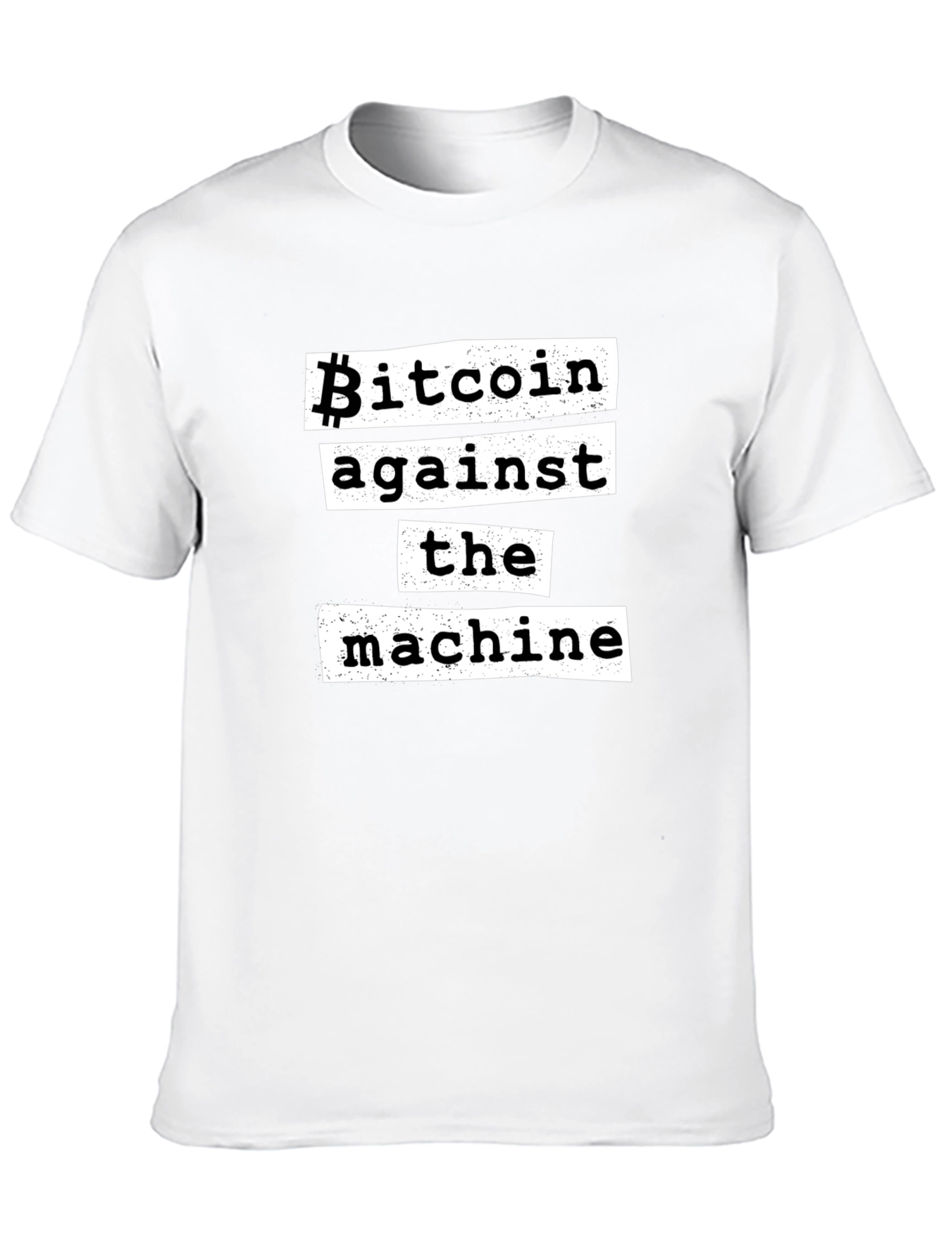 Bitcoin Against the Machine Graphic Tee