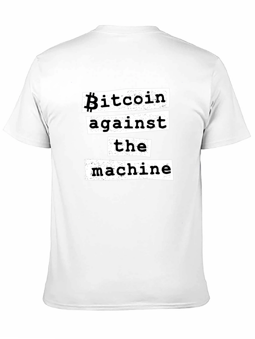 Bitcoin Against the Machine Graphic Tee