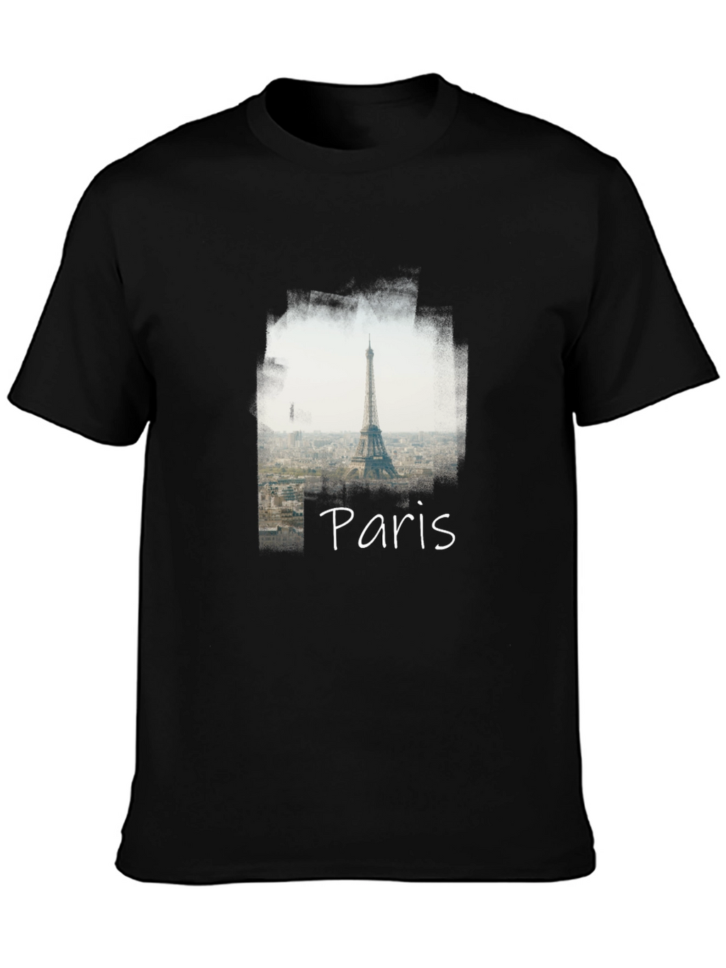 Paris Eiffel Tower Graphic Tee - Stylish Mens T-Shirt