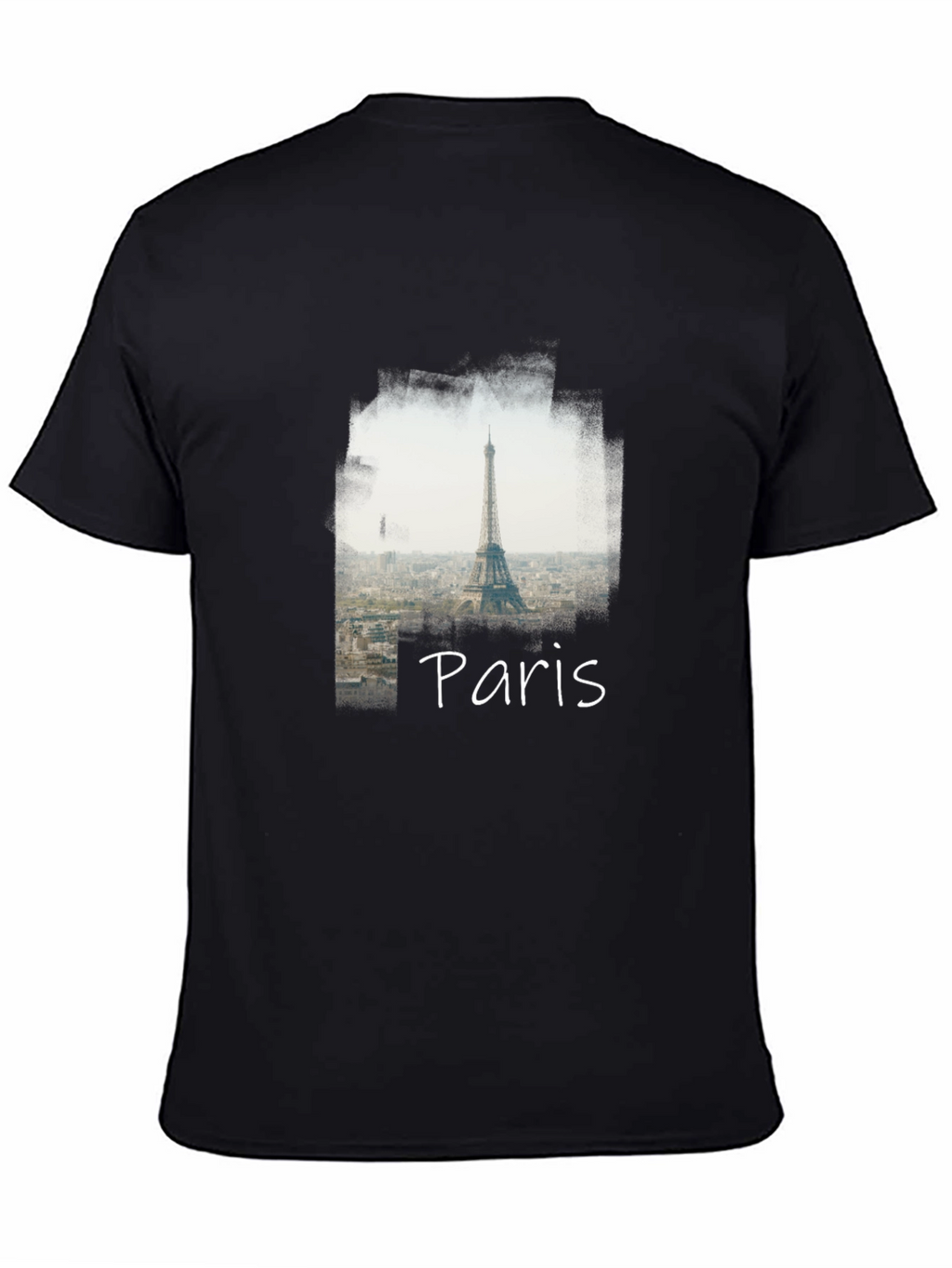 Paris Eiffel Tower Graphic Tee - Stylish Mens T-Shirt