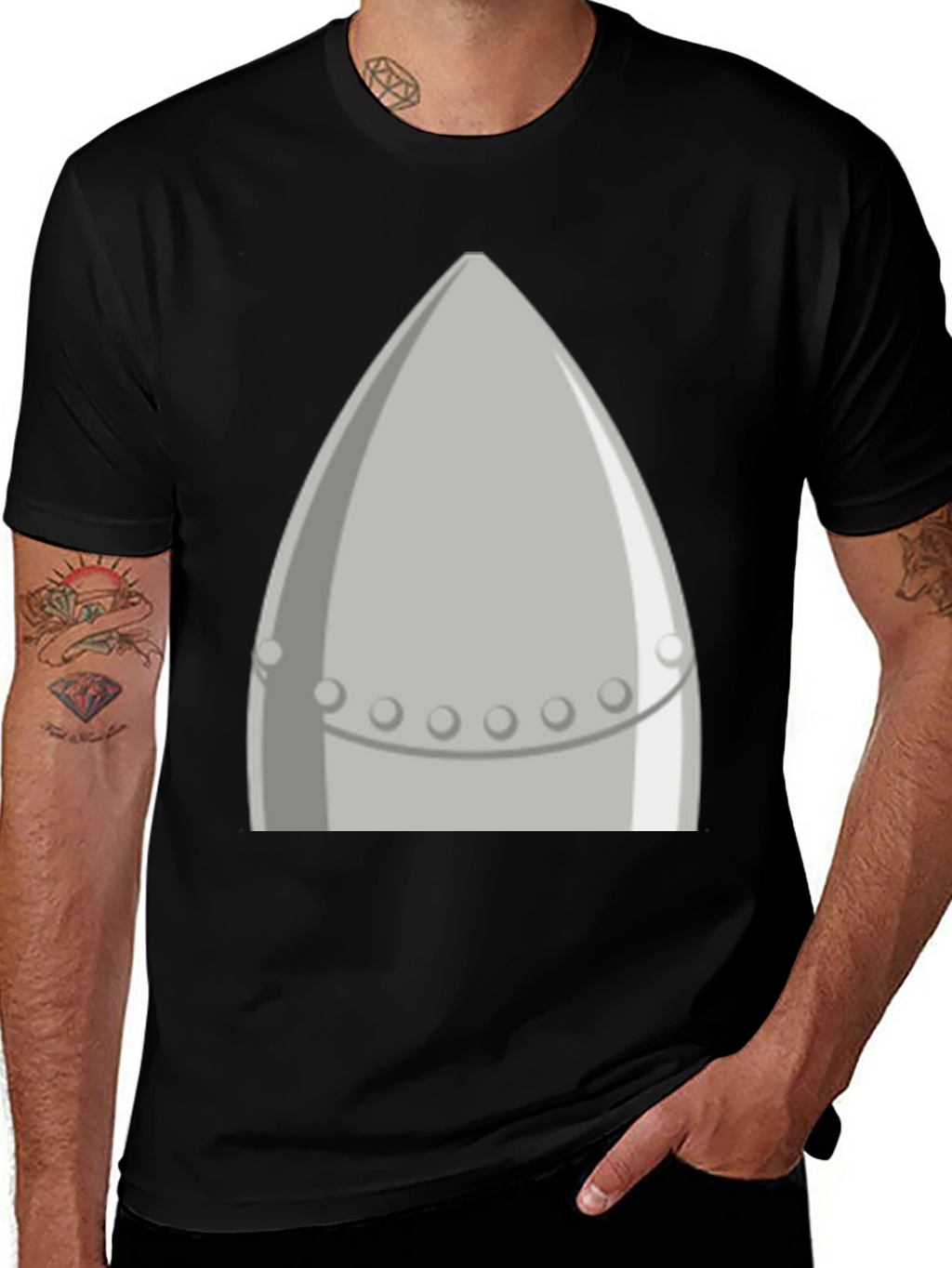 Retro Rocket T-Shirt - Blast Off in Style