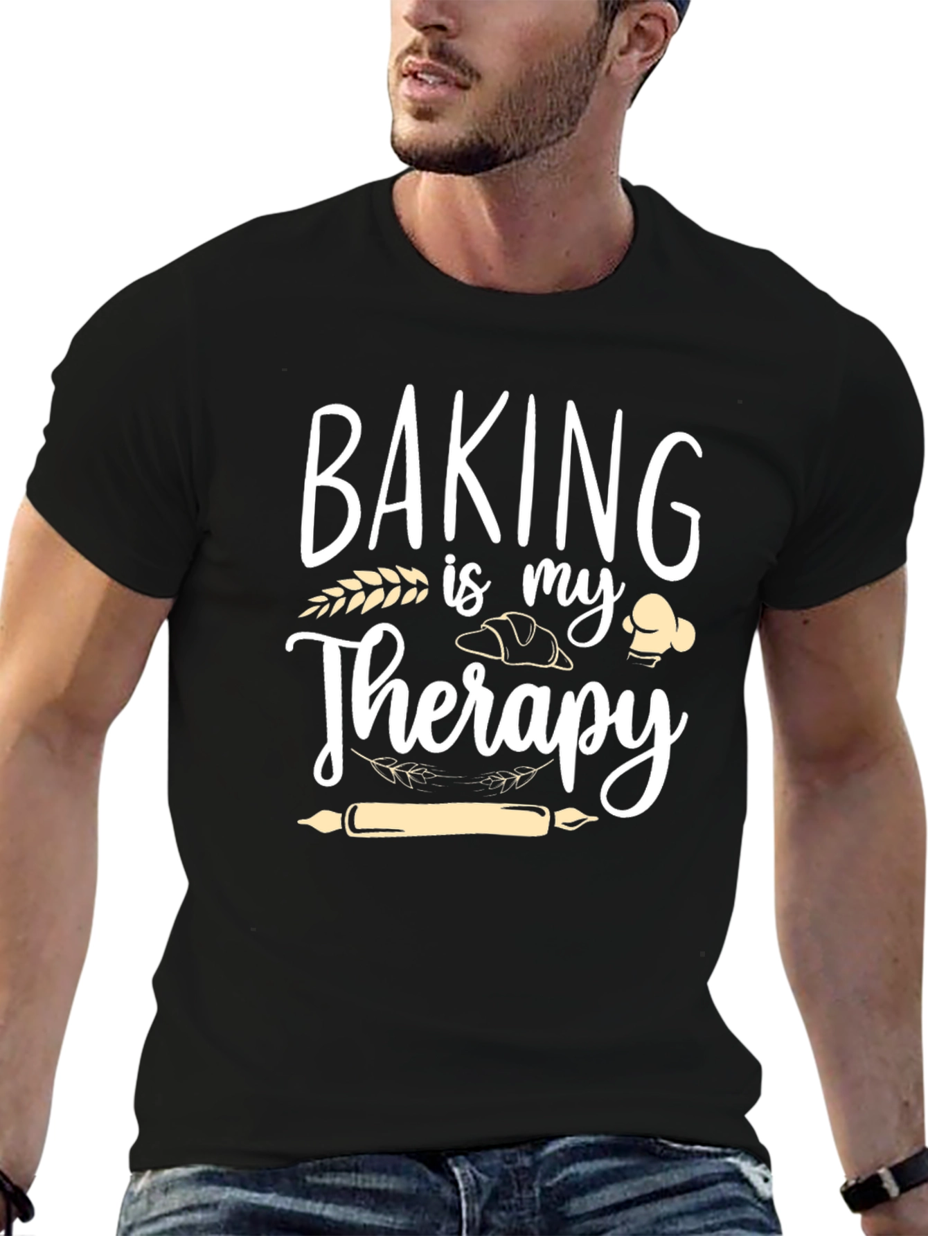 Baking is my Therapy T-Shirt - Baker Gift