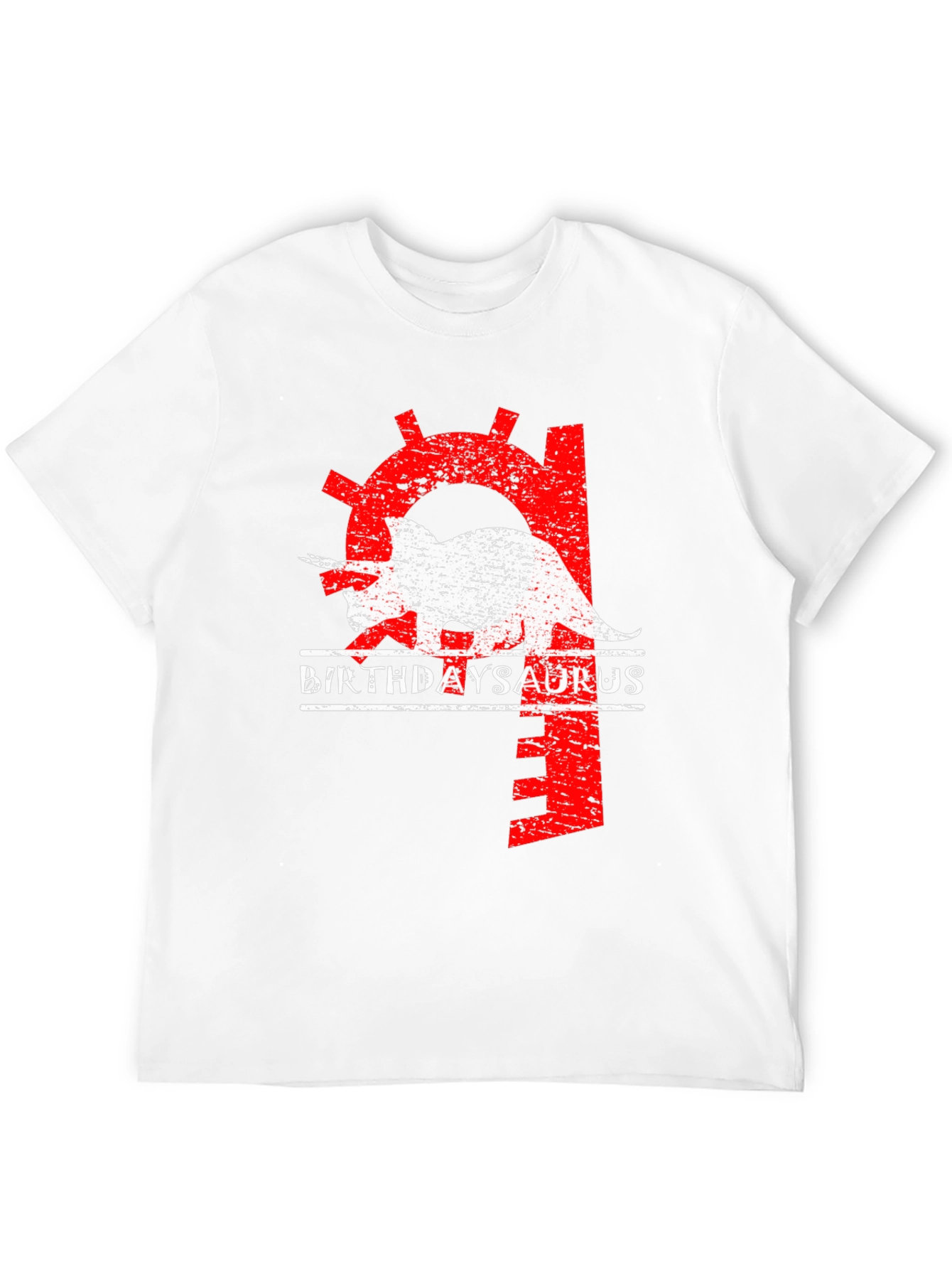 Birthday Triceratops T-Shirt - Dinosaur Birthday Gift
