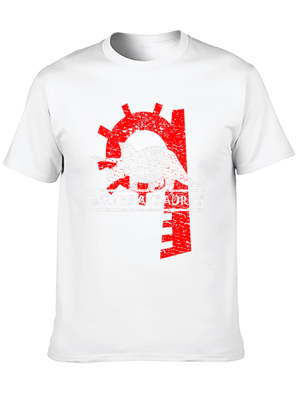 Birthday Triceratops T-Shirt - Dinosaur Birthday Gift