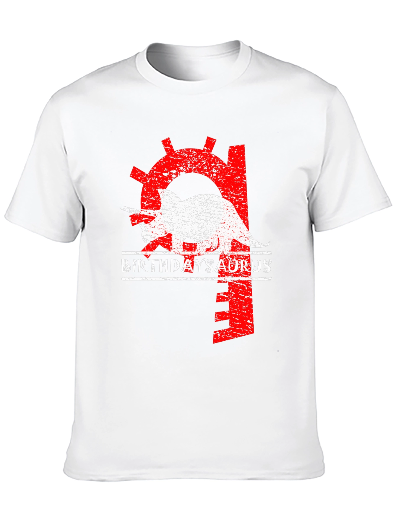 Birthday Triceratops T-Shirt - Dinosaur Birthday Gift